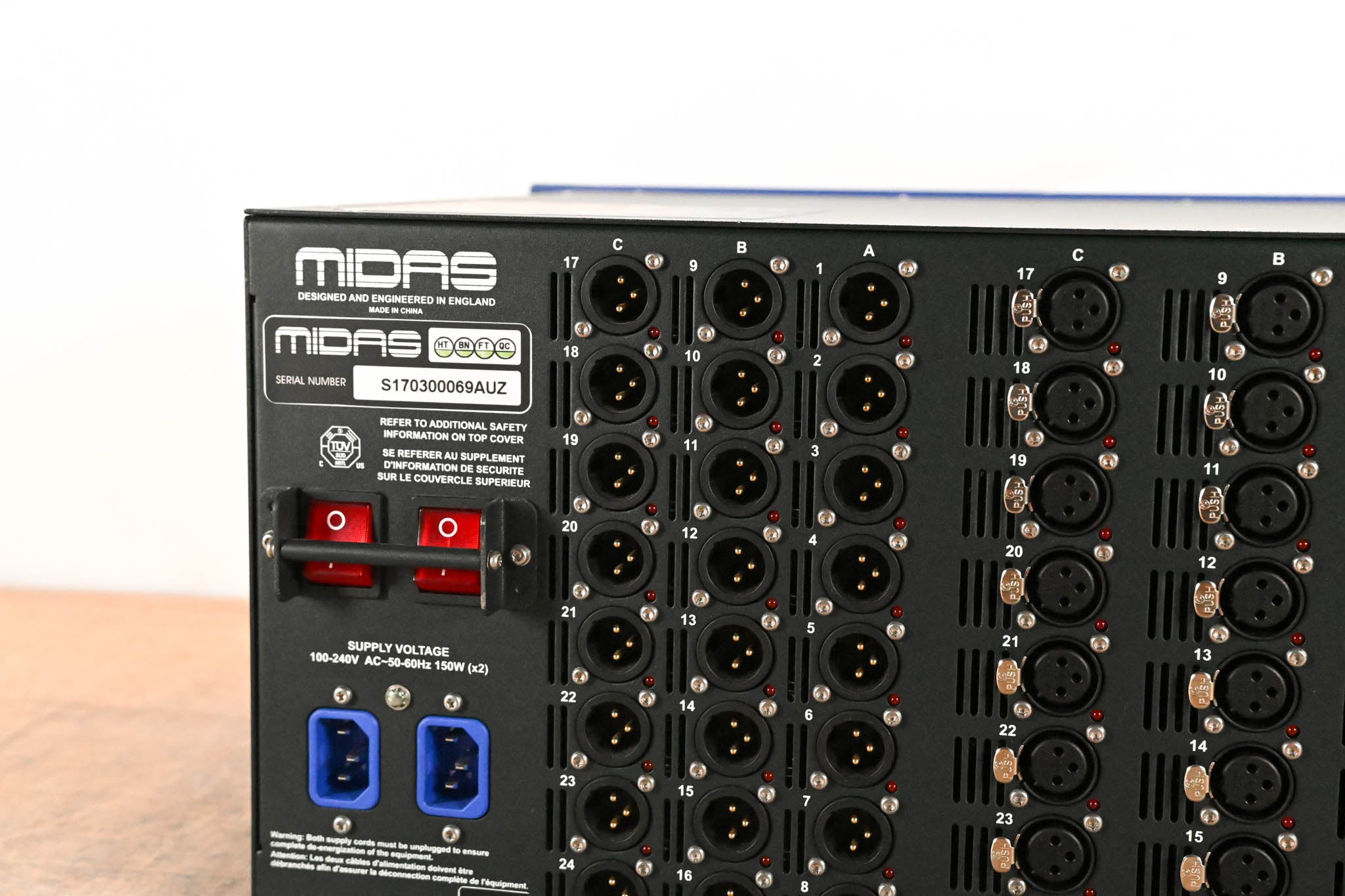 Midas DL231 24x24 Active Microphone Splitter