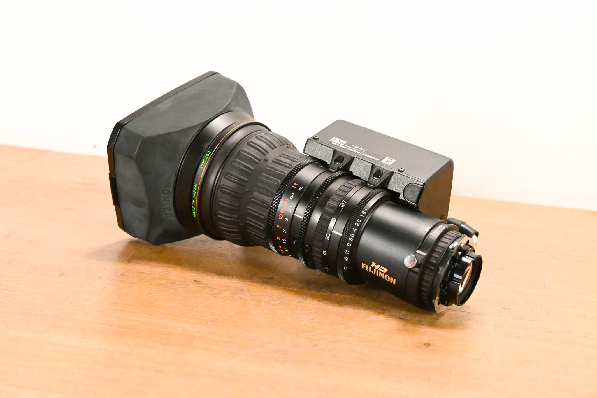 Fujinon HAs18x7.6BMD-DSE 18x Motor Driven HD Telephoto Lens
