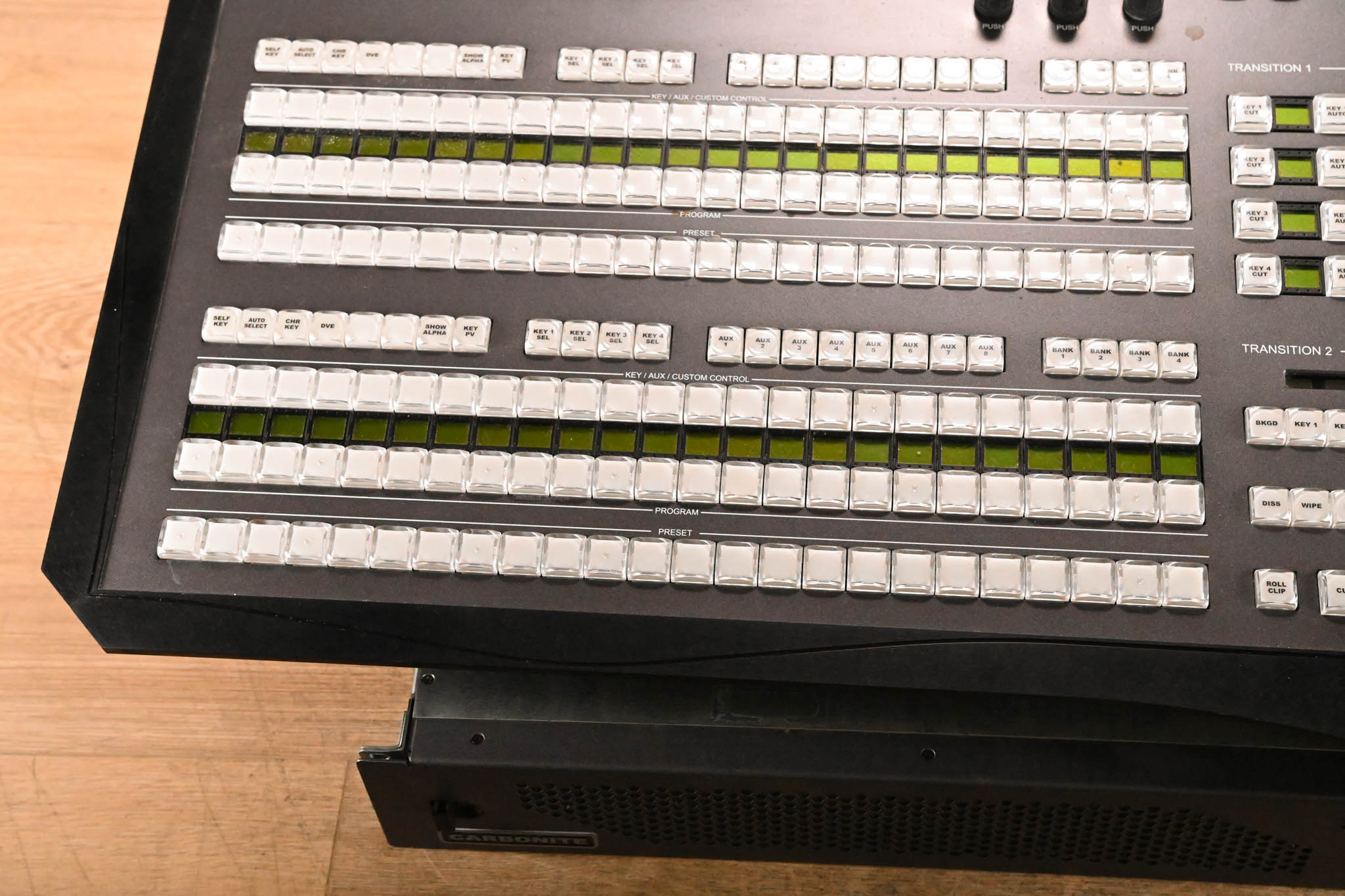 Ross Carbonite+ Frame 1 M/E Video Switcher with Carbonite 2M Panel