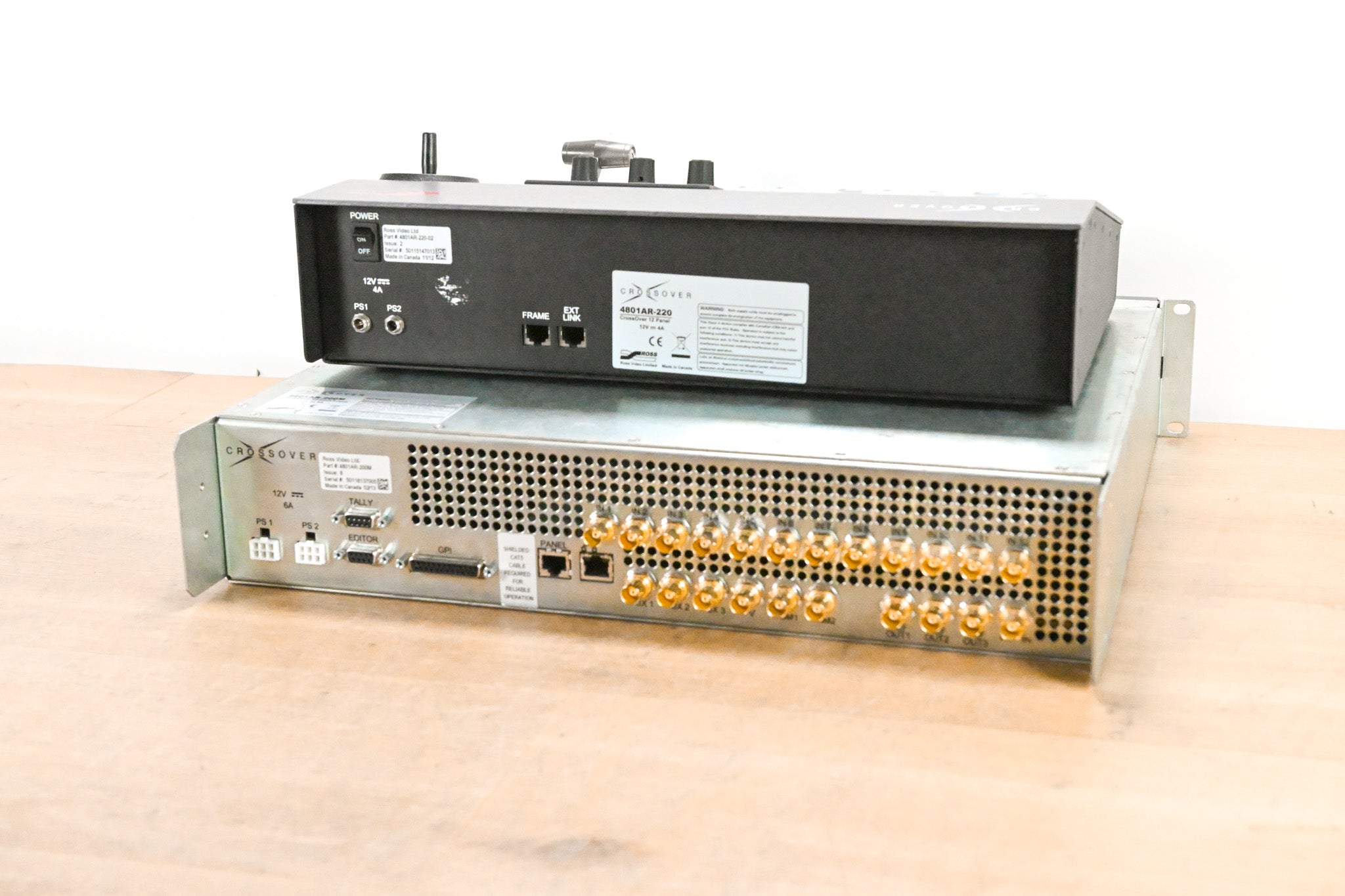 Ross CrossOver 12 12-Input HD Production Switcher (NO POWER SUPPLY)
