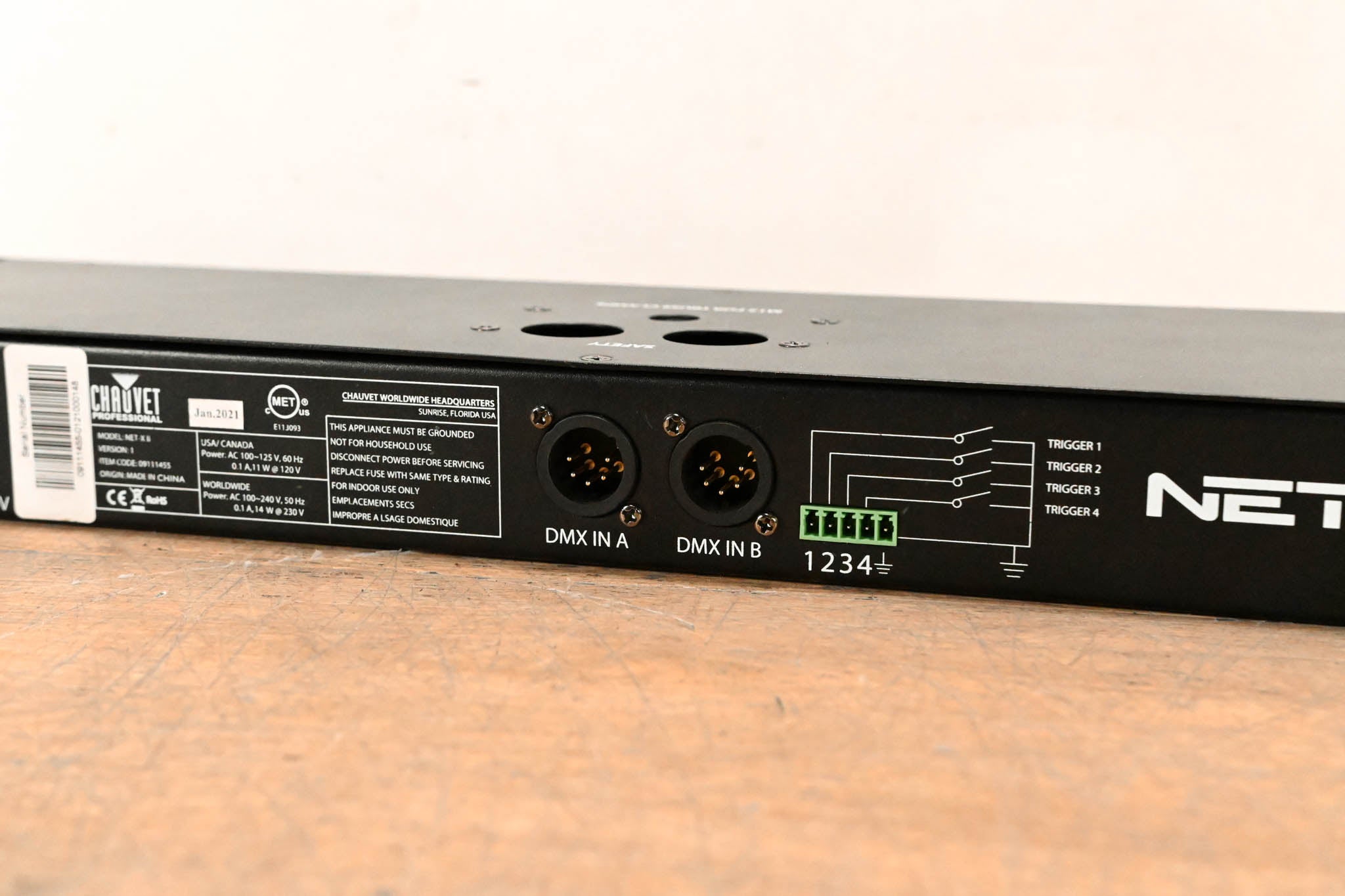 Chauvet NET-X II DMX and Art-Net Network Node