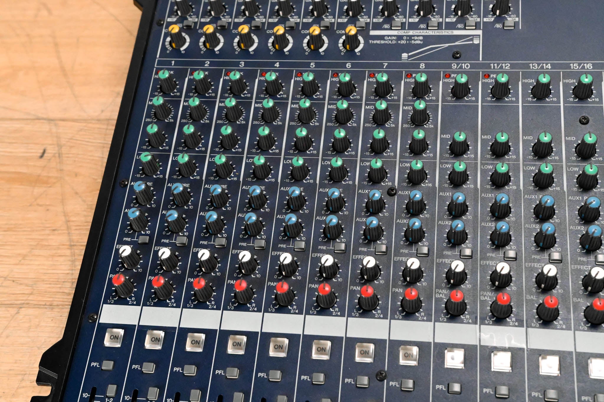 Yamaha MG166CX 16-Channel, 6-Bus Analog Mixer