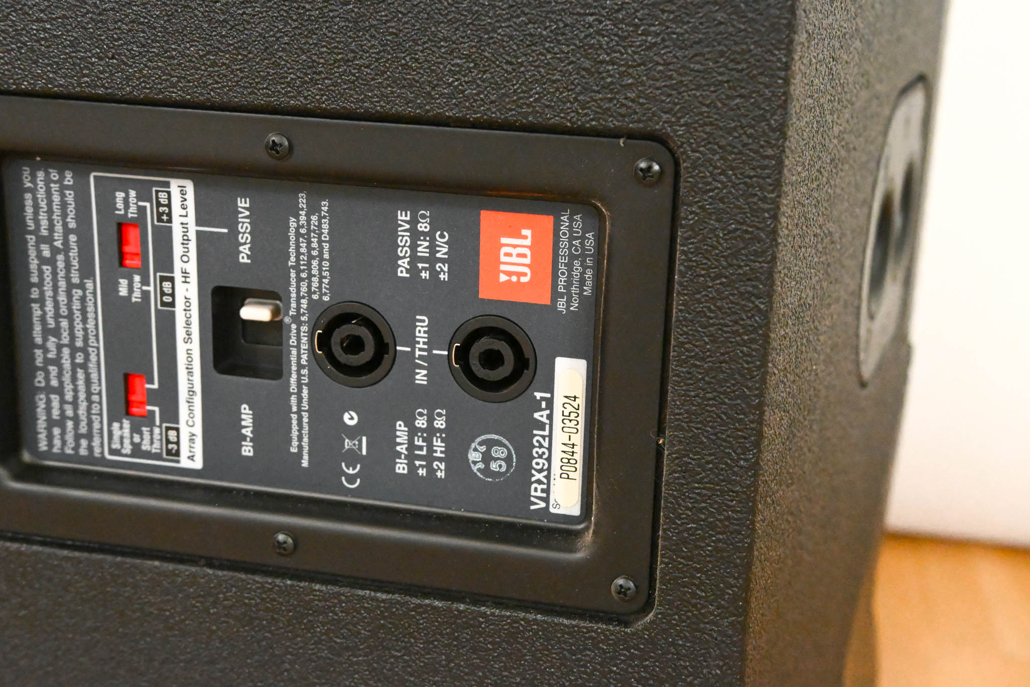 JBL VRX932LA-1 12" Two-Way Line Array Loudspeaker System (PAIR)