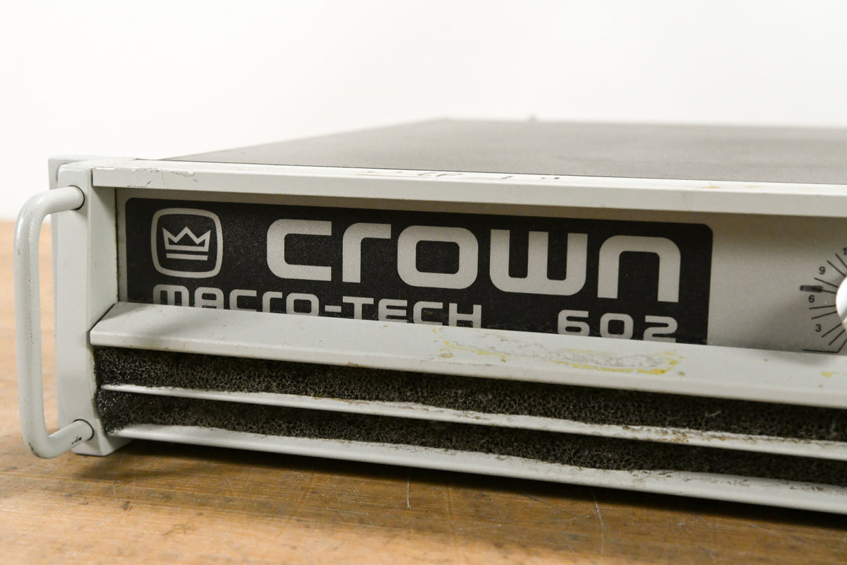 Crown Macro-Tech 602 2-Channel Power Amplifier