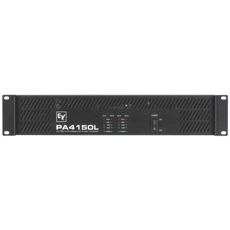 PA Series Quad 150W Per Channel Power Amplifier