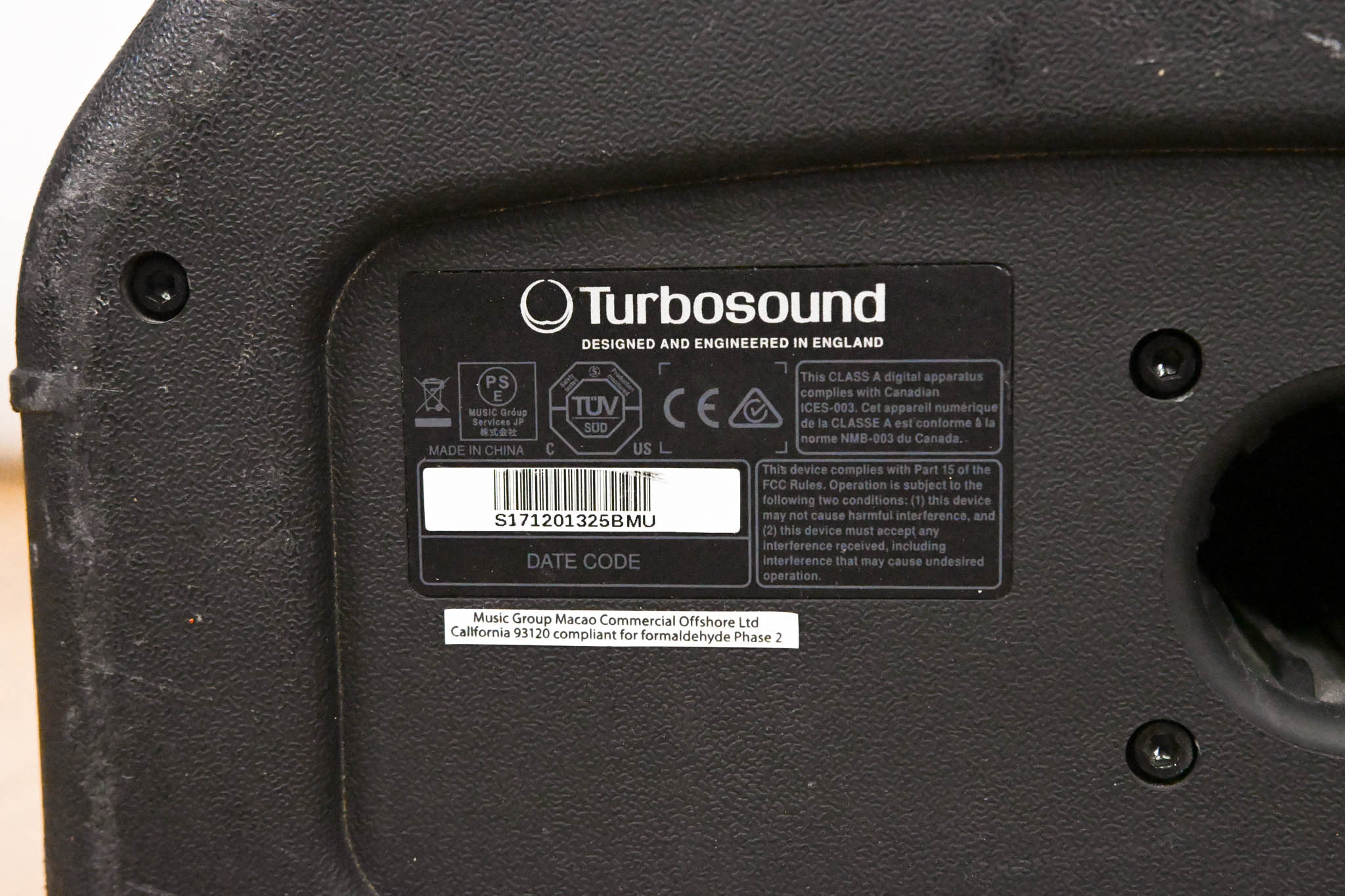 Turbosound TFX122M-AN 1100W 12" 2-Way Flashline Series Stage Monitor