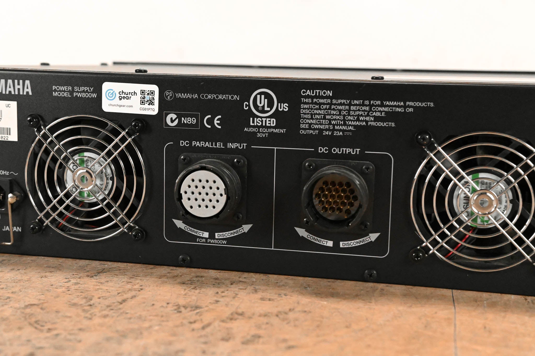 Yamaha PW800W Mixer Redundant Power Supply