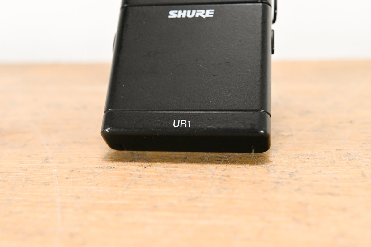 Shure UR1 Wireless Bodypack Transmitter - G1 Band: 470-530 MHz