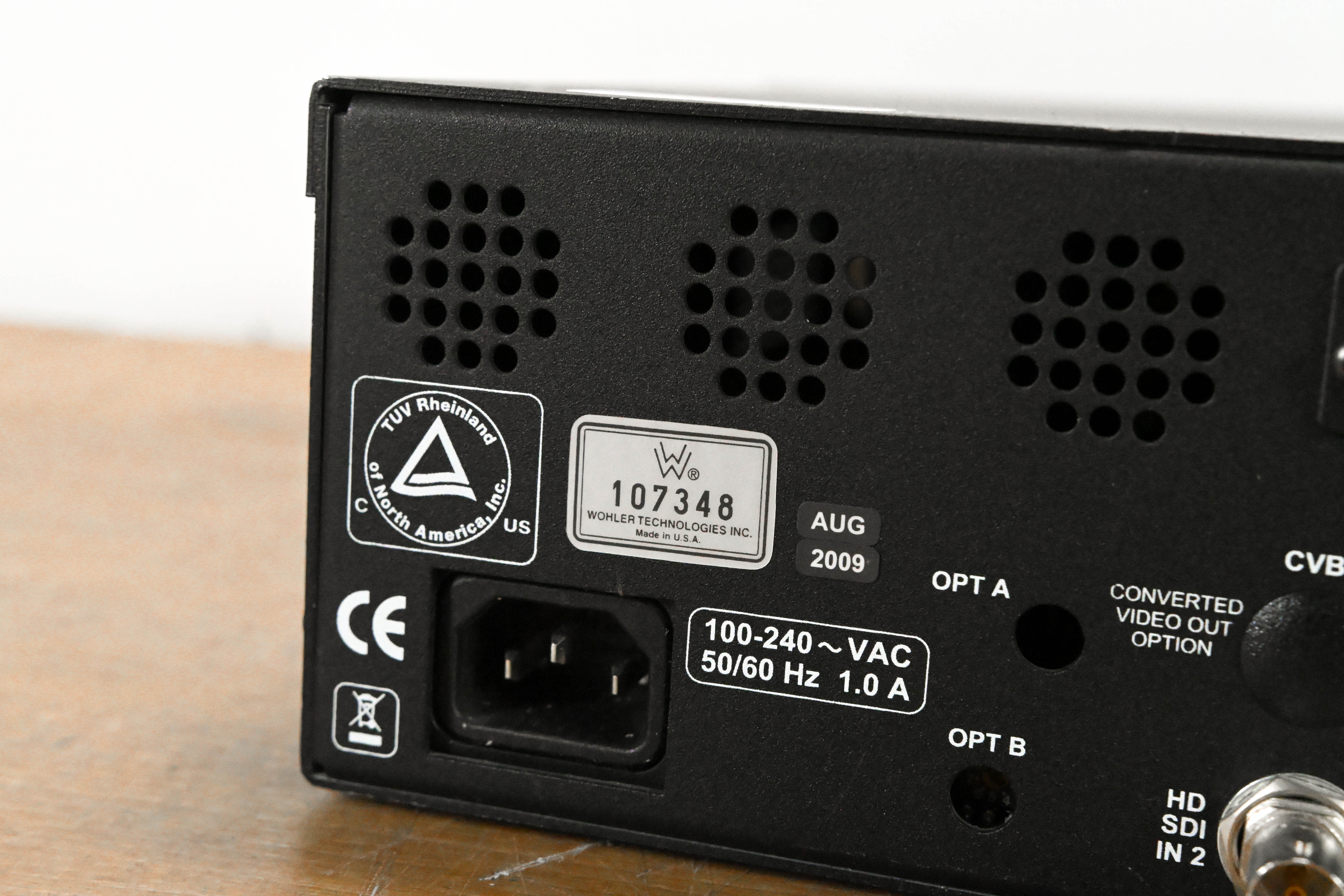 Wohler Technologies AMP2-S8MDA Multi-Format Audio Monitor
