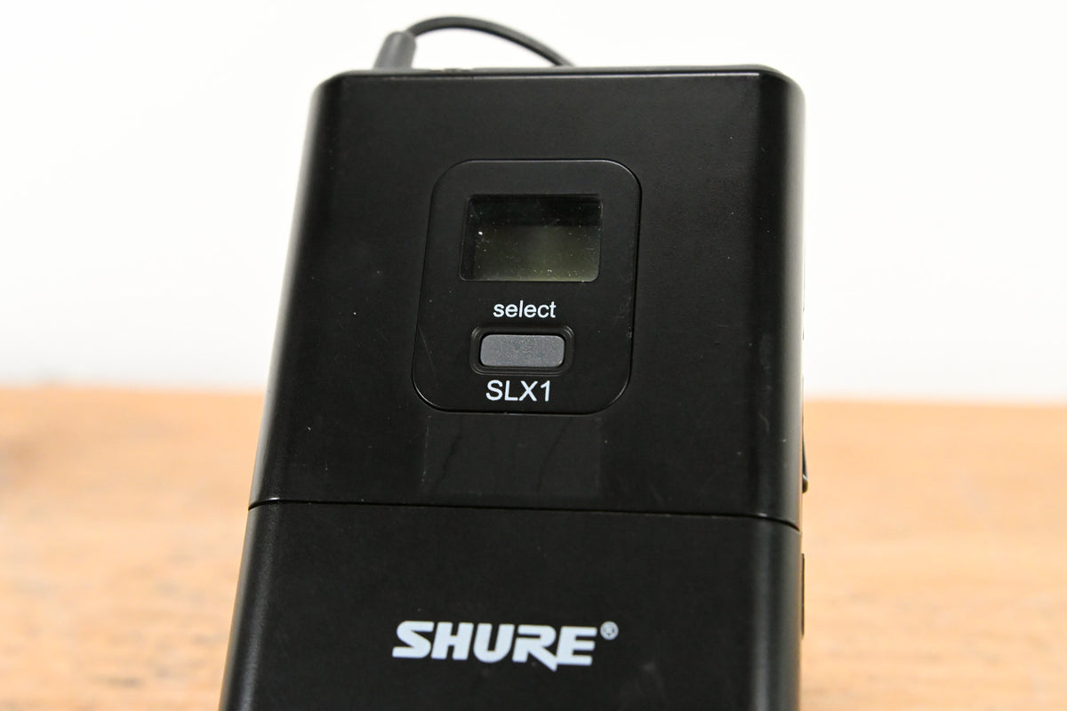 Shure SLX14 Bodypack Wireless System - J3 Band (NO POWER SUPPLY)