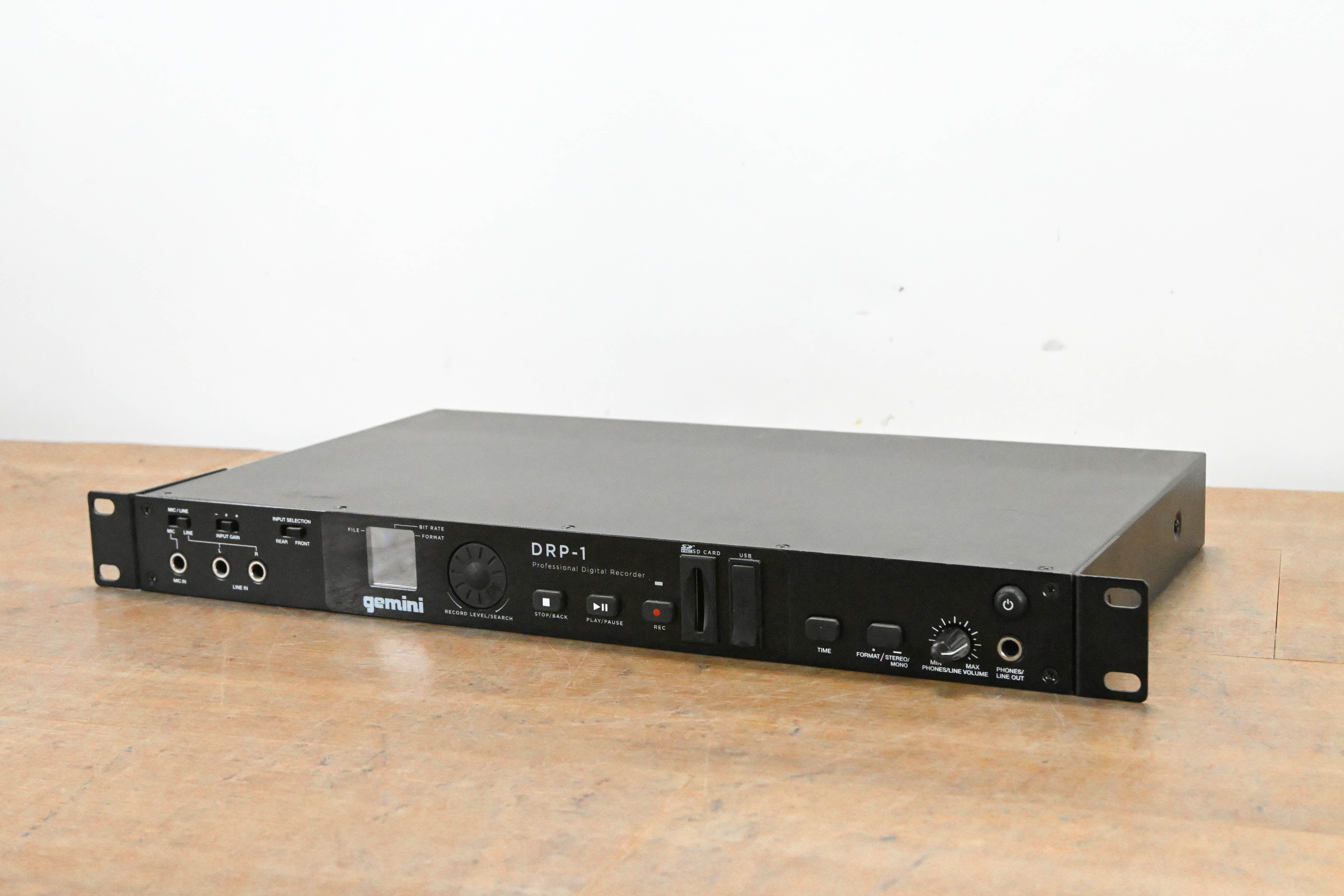 Gemini DRP-1 Rack Mount Digital Recorder (NO POWER SUPPLY) CG011TS