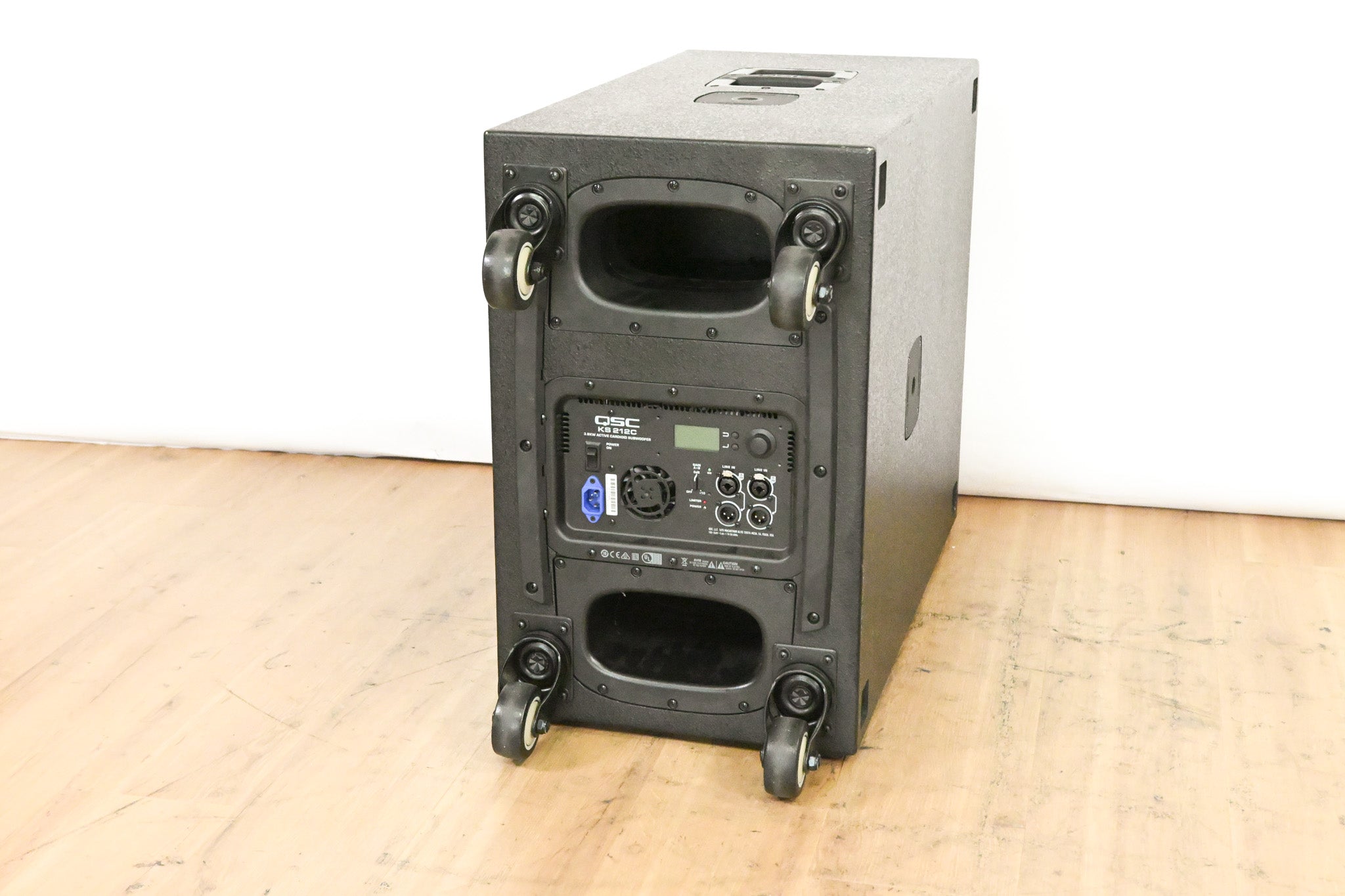 QSC KS212C Powered 3600W Dual 12-inch Cardioid Subwoofer