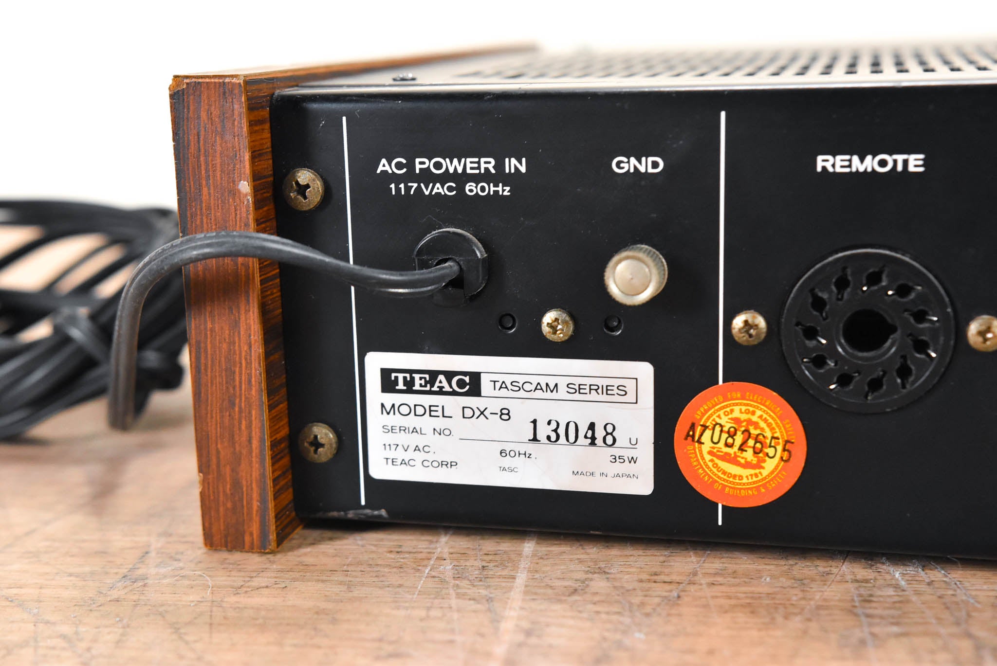 TEAC DX-8 8-Channel dbx Noise Reduction Module