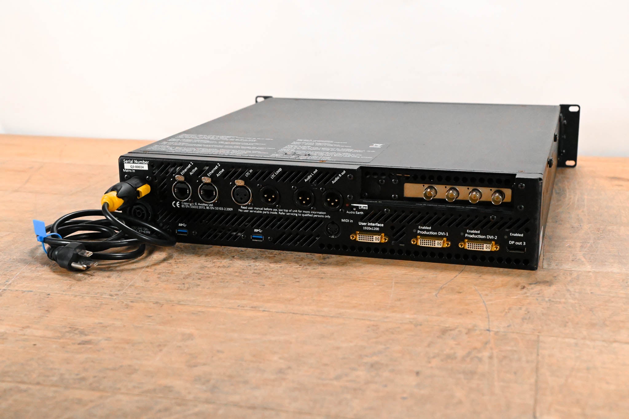 Avolites Ai Q3 4K Media Server