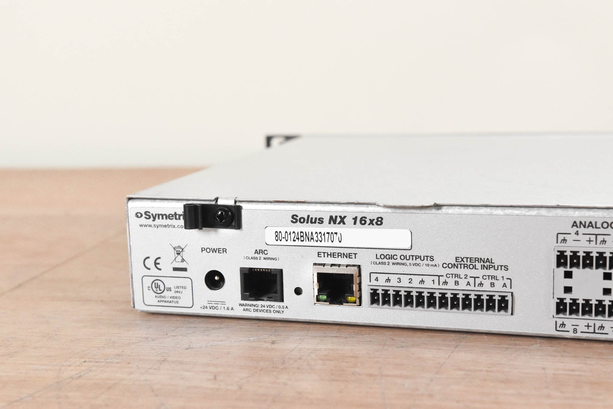 Symetrix Solus NX 16x8 Digital Signal Processor (NO POWER SUPPLY)