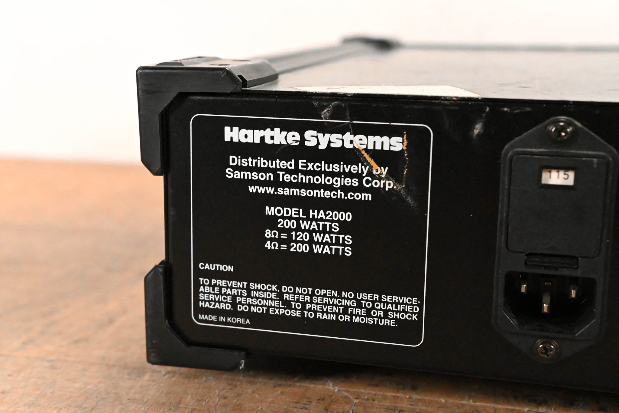 Hartke HA2000 200W Bass Amp Head