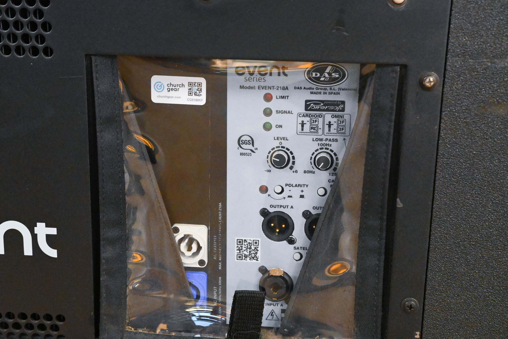 DAS Audio Event 218A 2x18" Active Subwoofer