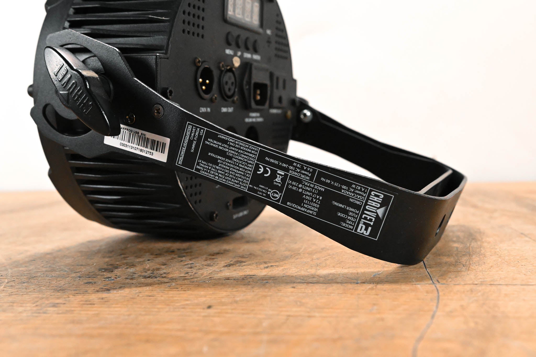 Chauvet SlimPAR Pro Q USB RGBA LED Low-Profile Par Wash Light