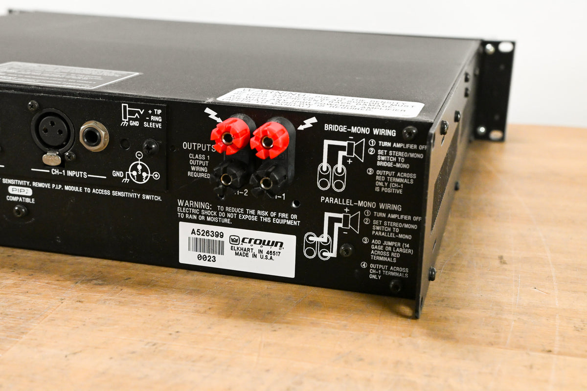 Crown Macro-Tech 2402 2-Channel Power Amplifier