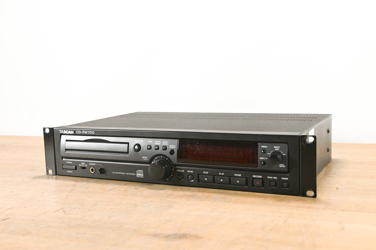 TASCAM CD-RW700 CD Rewritable Recorder