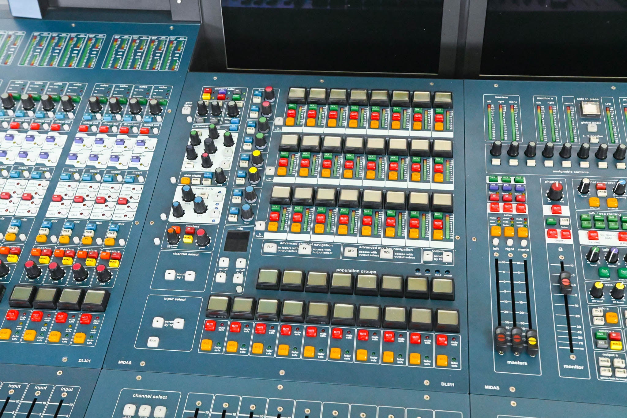 Midas PRO X Control Surface with Neutron Audio System and Road Case