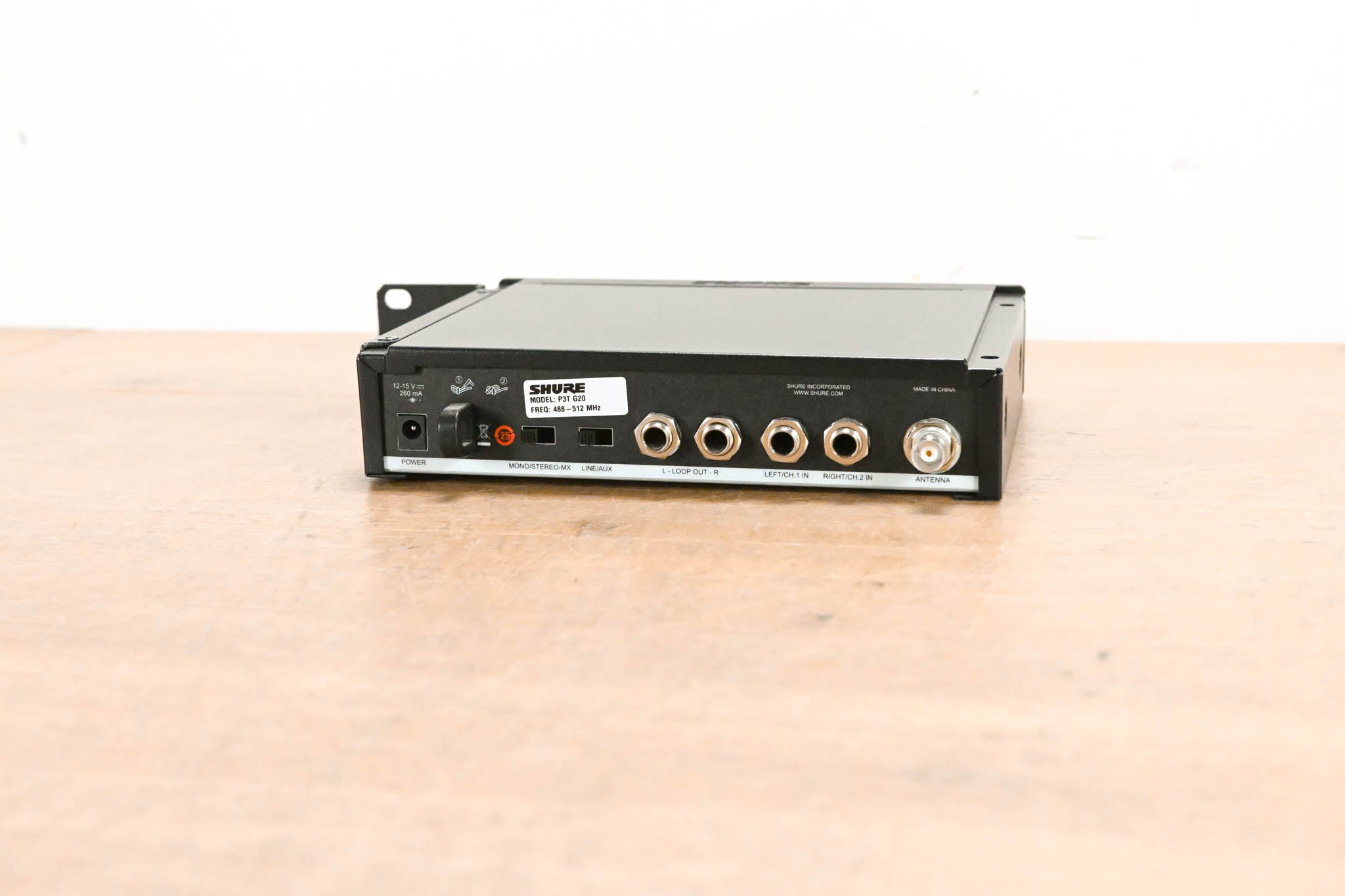 Shure PSM 300 Wireless IEM System G20 Range: 488-512 MHz (NO PSU)