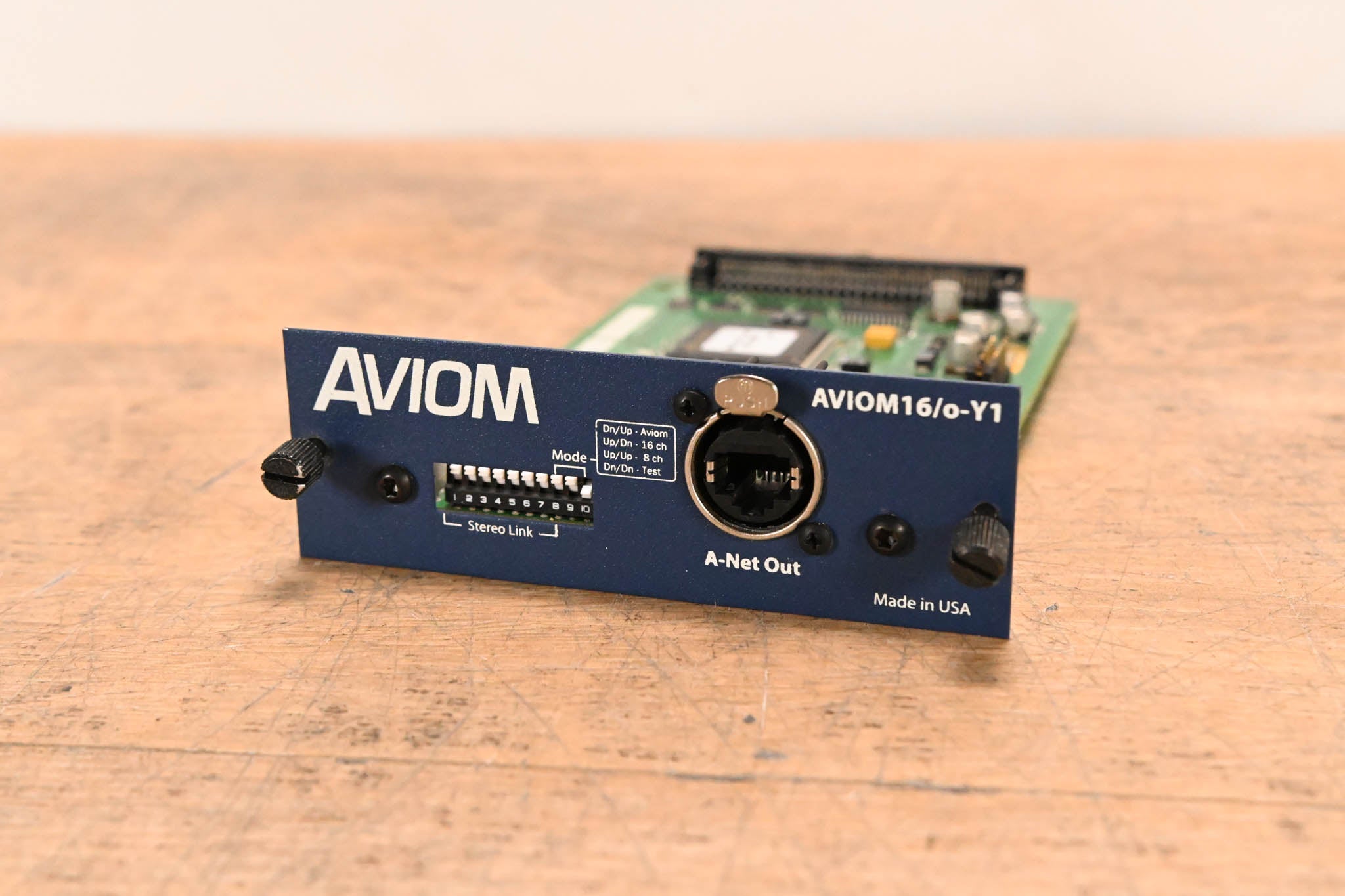 Aviom 16/o-Y1 A-Net Card for Yamaha Digital Products