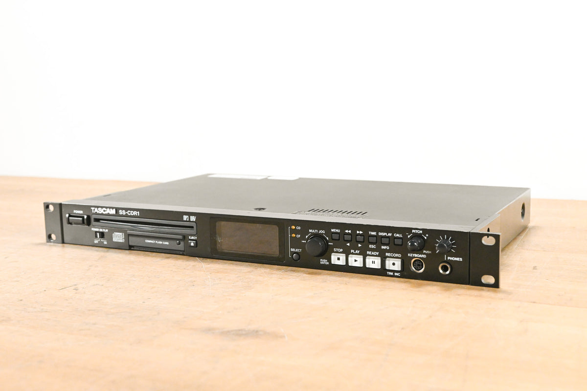 TASCAM SS-CDR1 Rackmount Compact Flash/CD Recorder