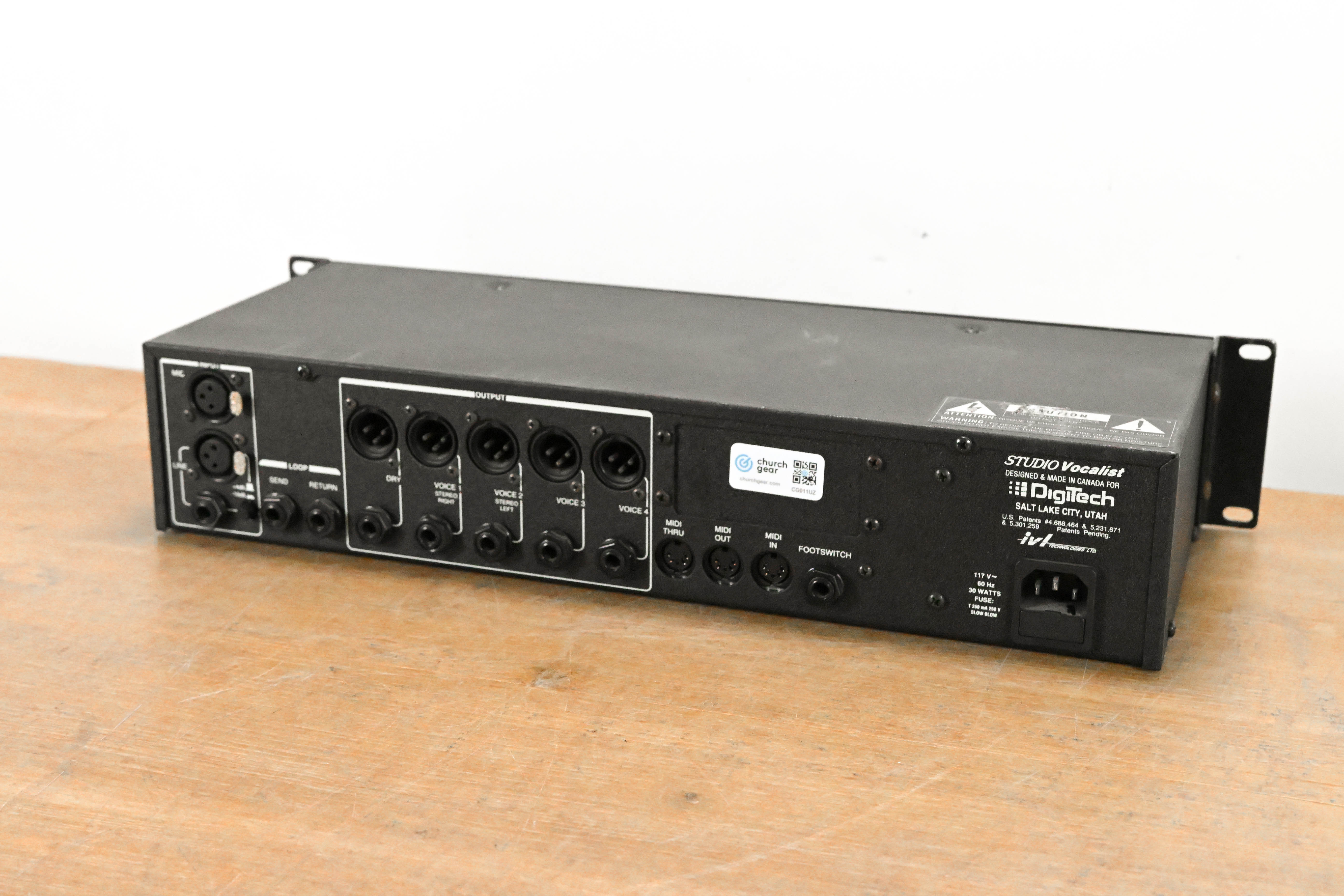 DigiTech Studio Vocalist Vocal Harmony Processor