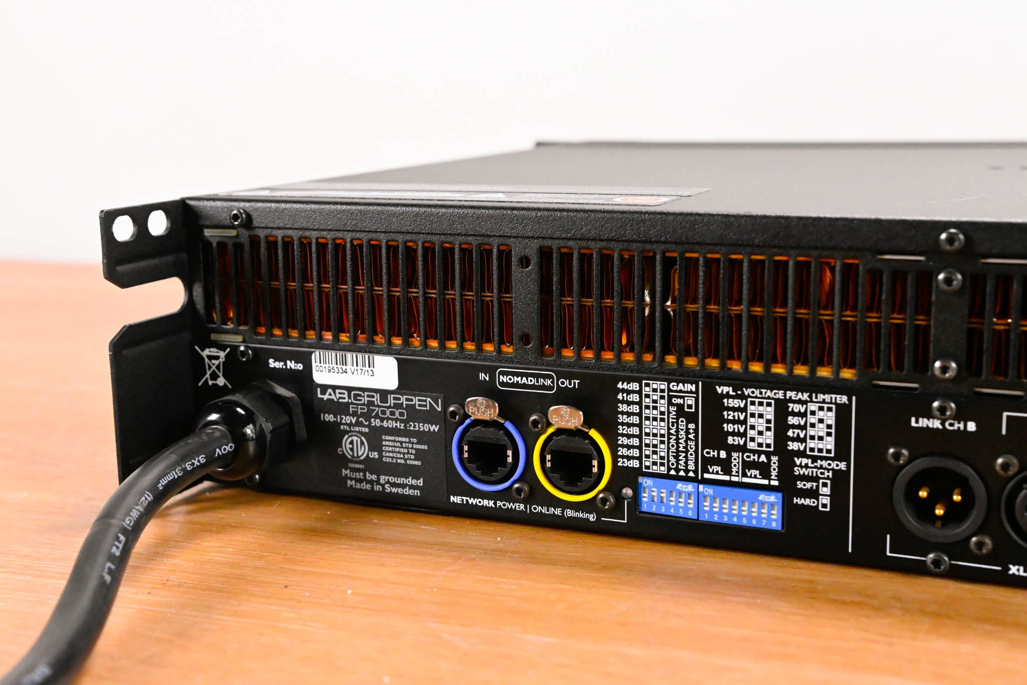 Lab Gruppen FP7000 7000W 2-Channel Power Amplifier