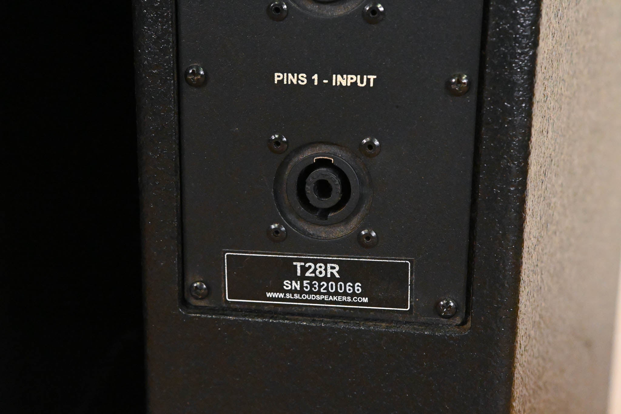 SLS T28R Dual 8" 2-Way Passive Installation Loudspeaker (PAIR)