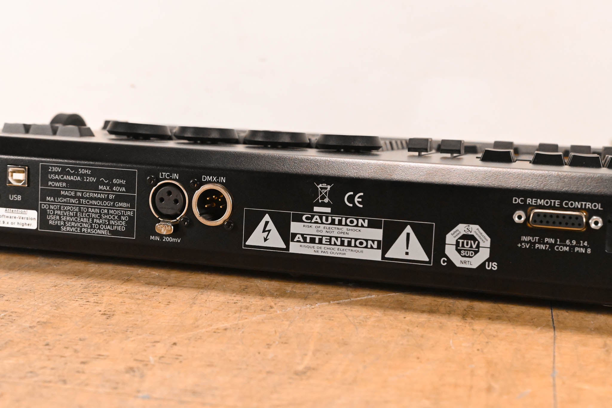 MA Lighting grandMA2 onPC command wing