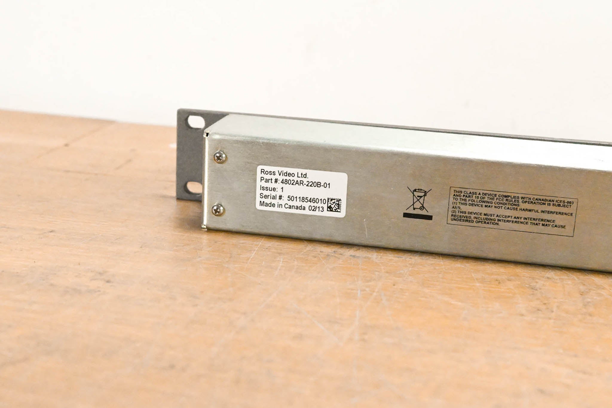 Ross 4802AR-220B 47-Button Auxiliary Control Panel (NO POWER SUPPLY)