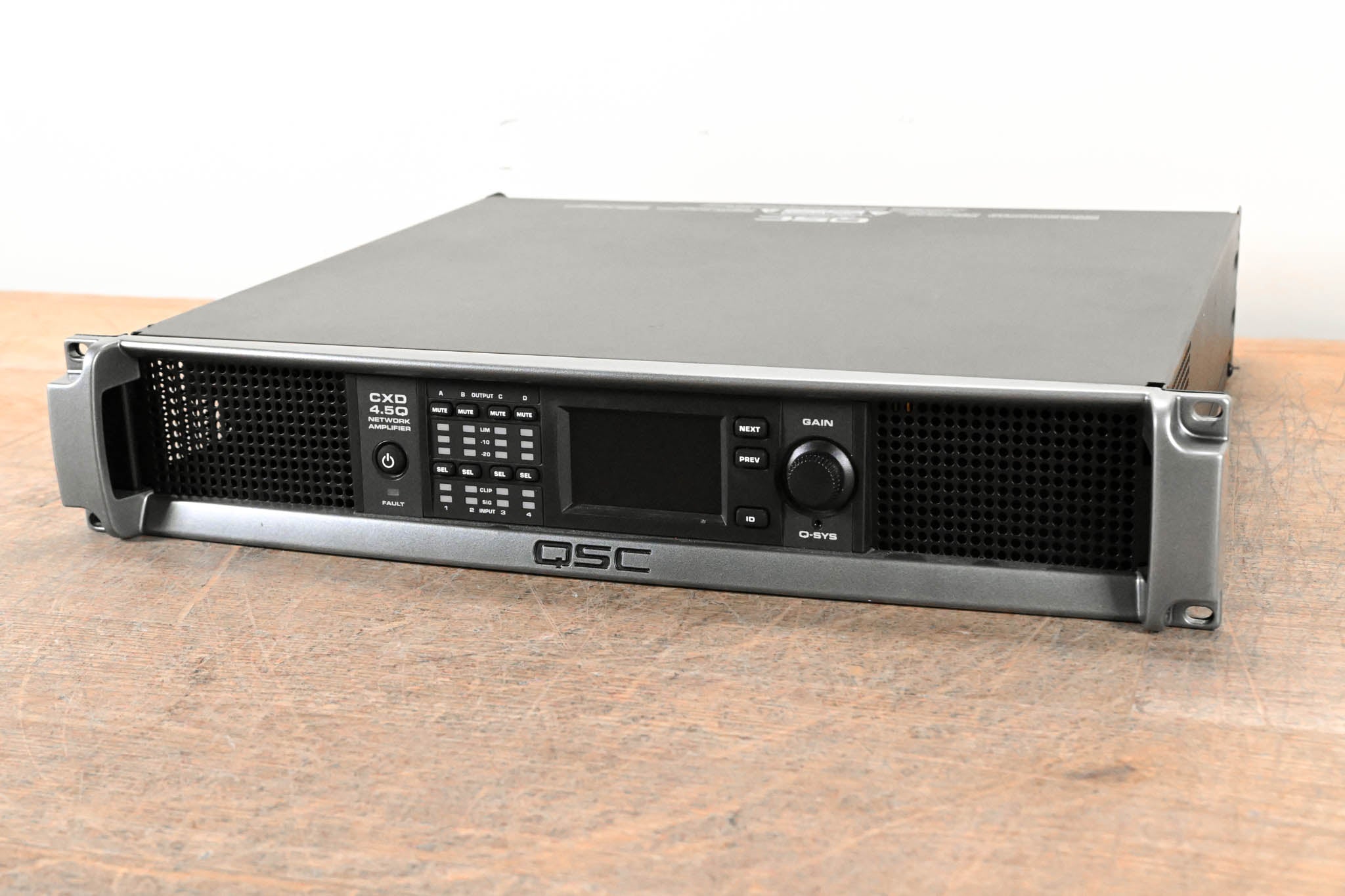 QSC CXD4.5 4-Channel Installation Power Amplifier with DSP