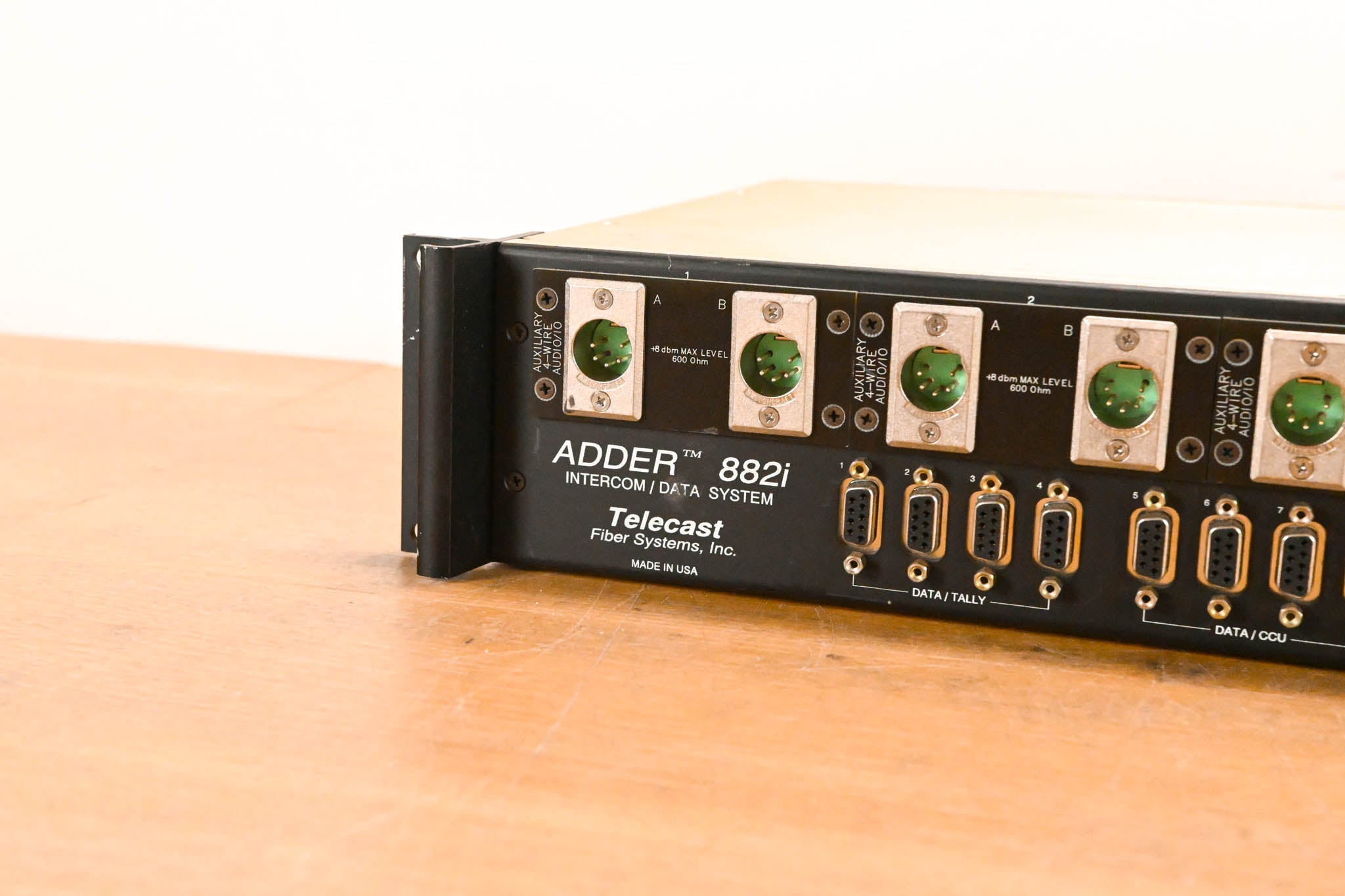 Telecast Fiber Systems Adder 882i Fiber Intercom Data System (NO PSU)