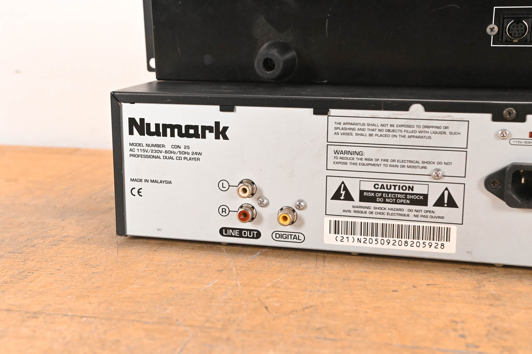 Numark CDN25 Professional Dual CD Player with Controller