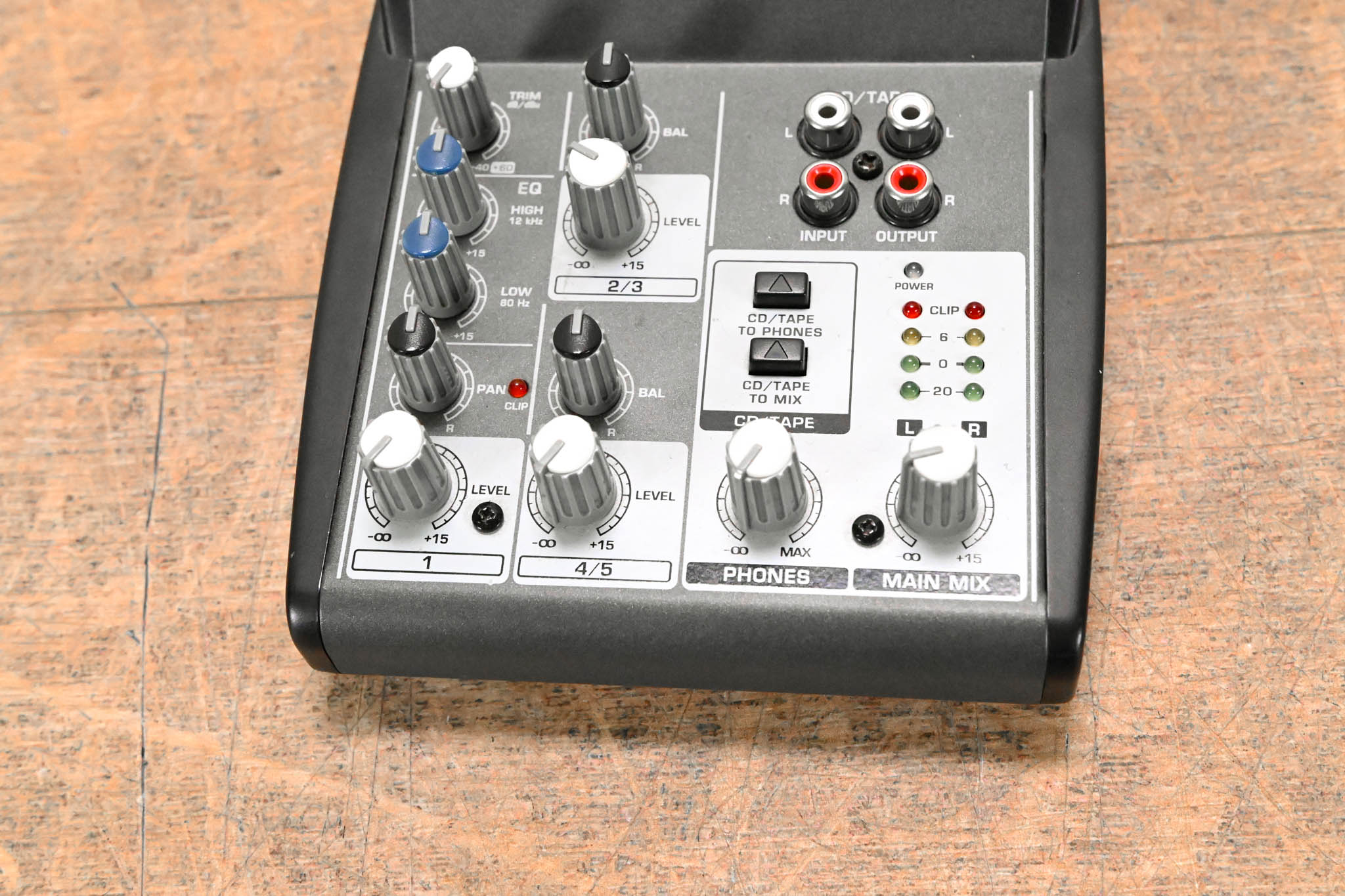 Behringer XENYX 502 5-Input 2-Bus Mixer (NO POWER SUPPLY)