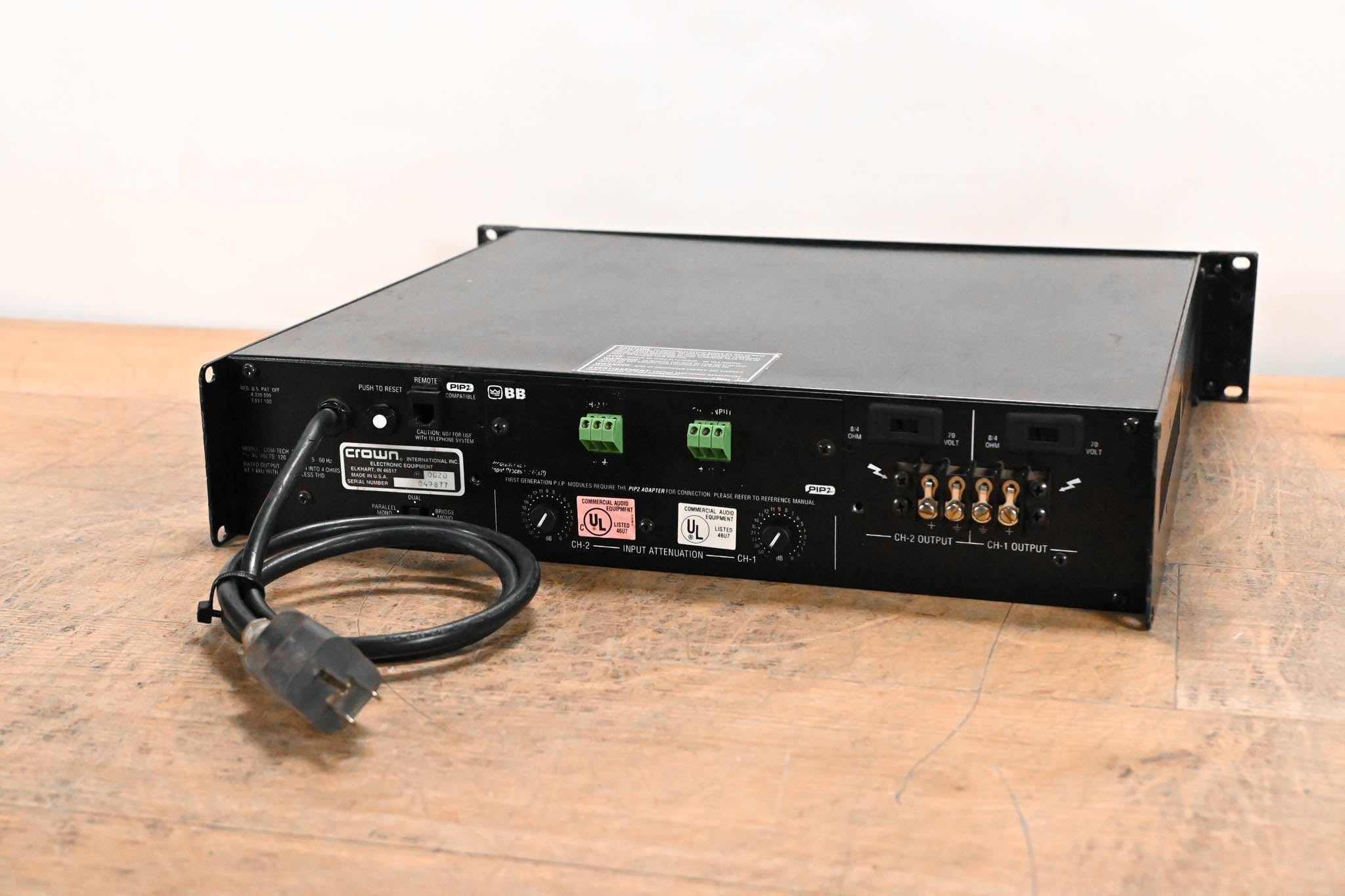 Crown Com-Tech 210 2-Channel Power Amplifier