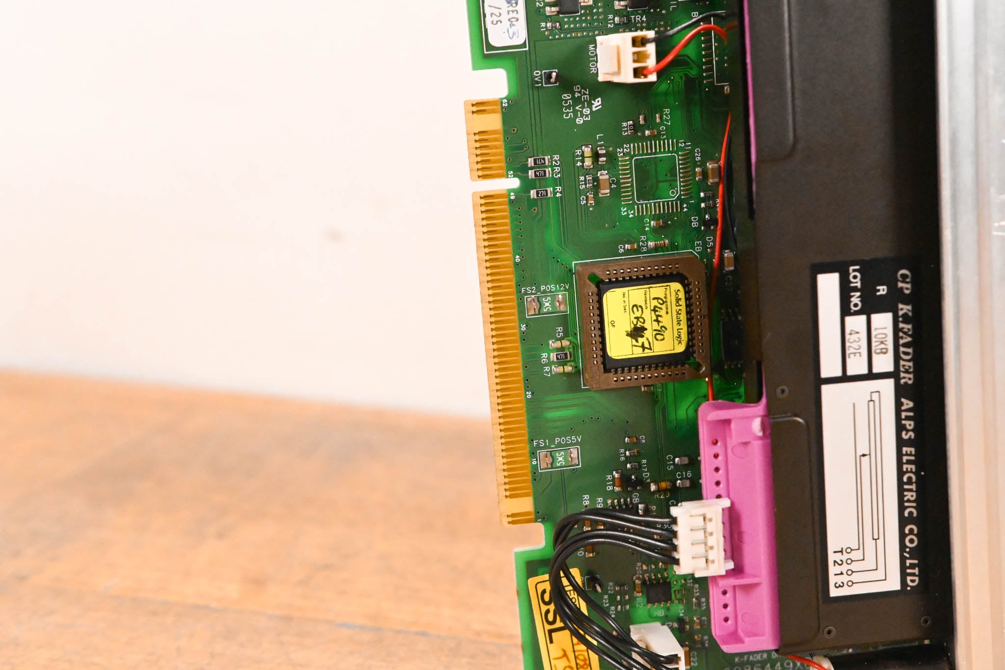 Solid State Logic C300 HD Motorized Fader Module – ALPS K-Fader Assembly