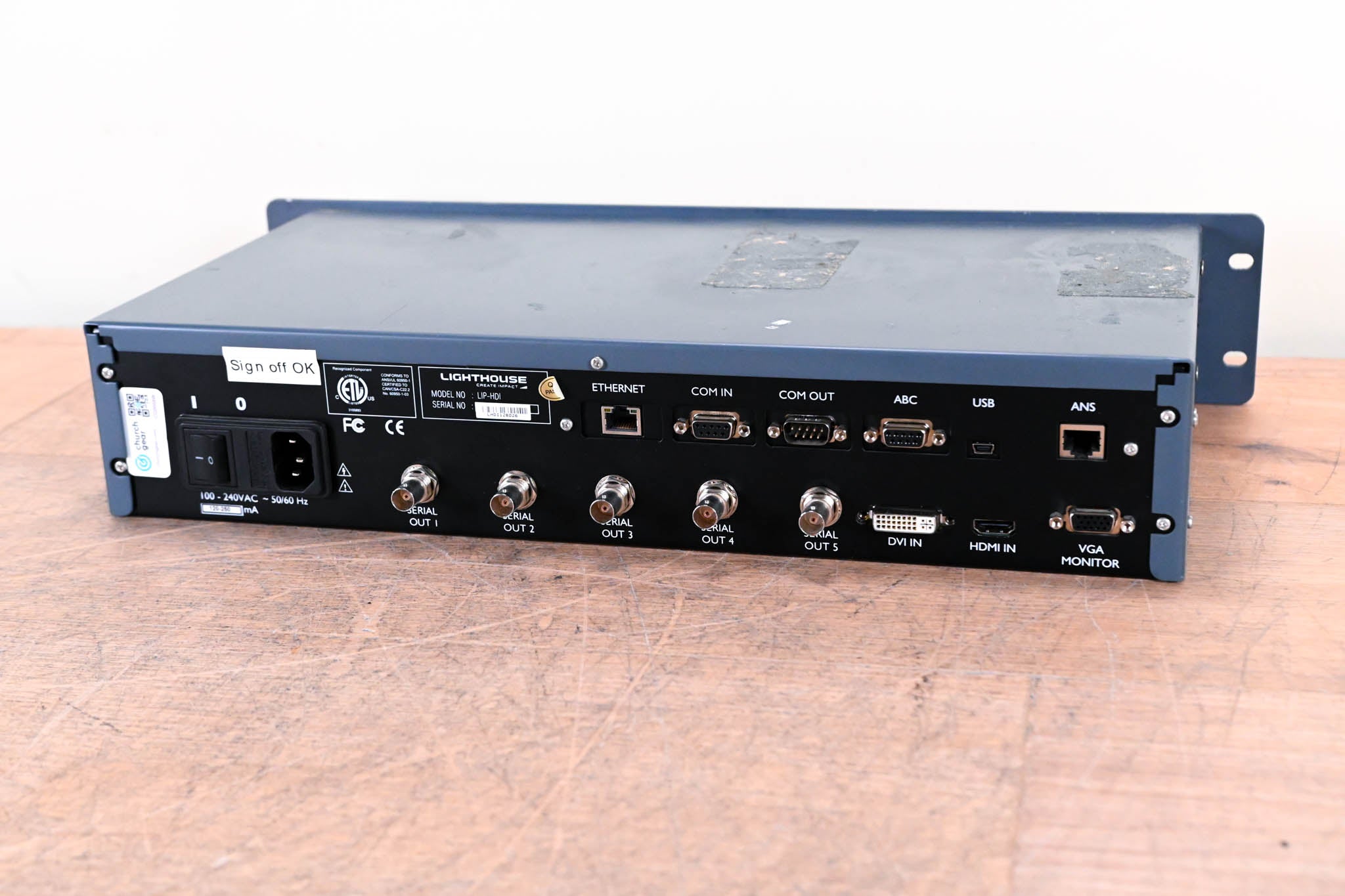 Lighthouse LIP-HDI Interface Video Processor