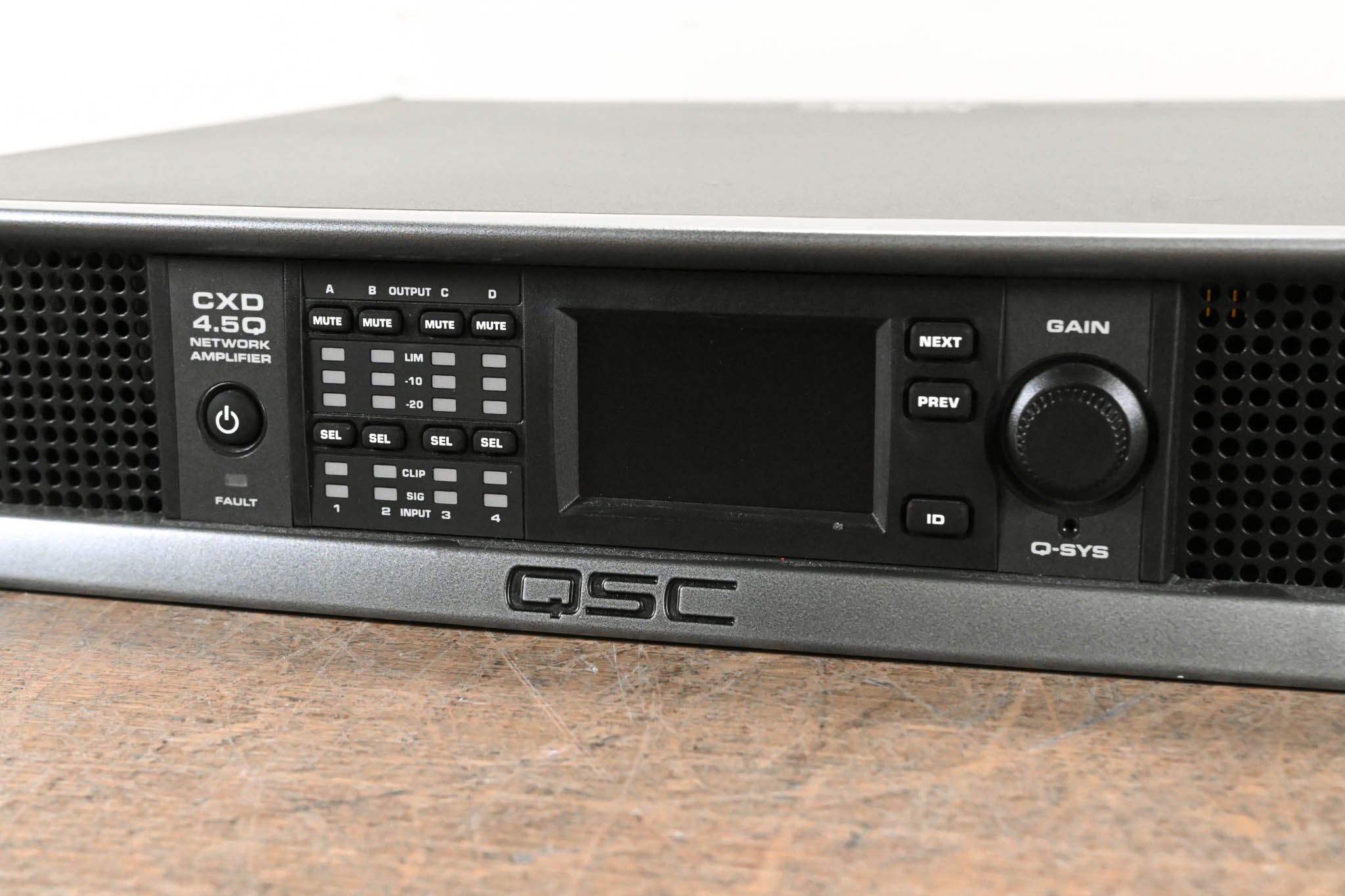 QSC CXD4.5 4-Channel Installation Power Amplifier with DSP