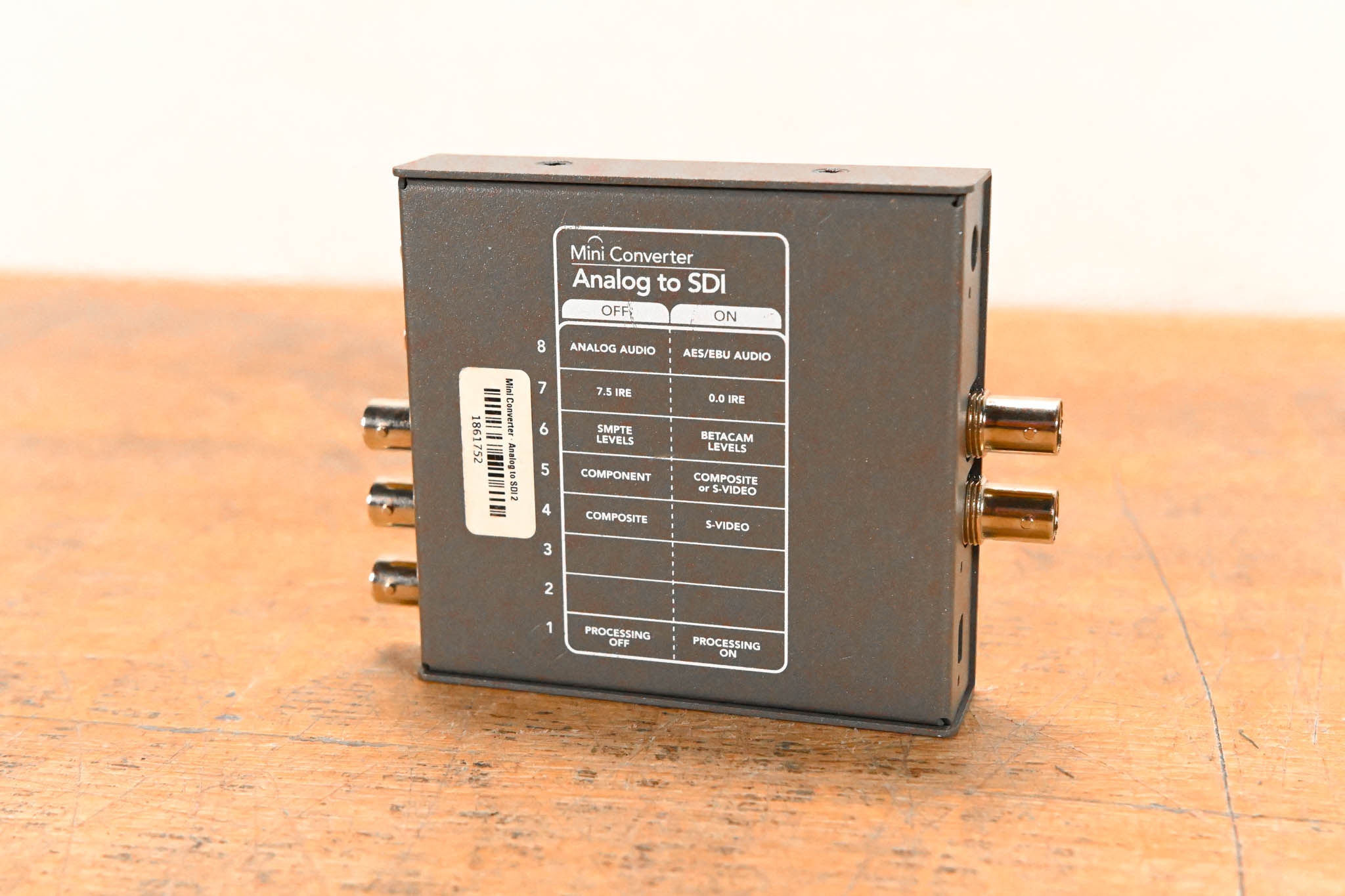 Blackmagic Design Mini Converter Analog to SDI (NO POWER SUPPLY)