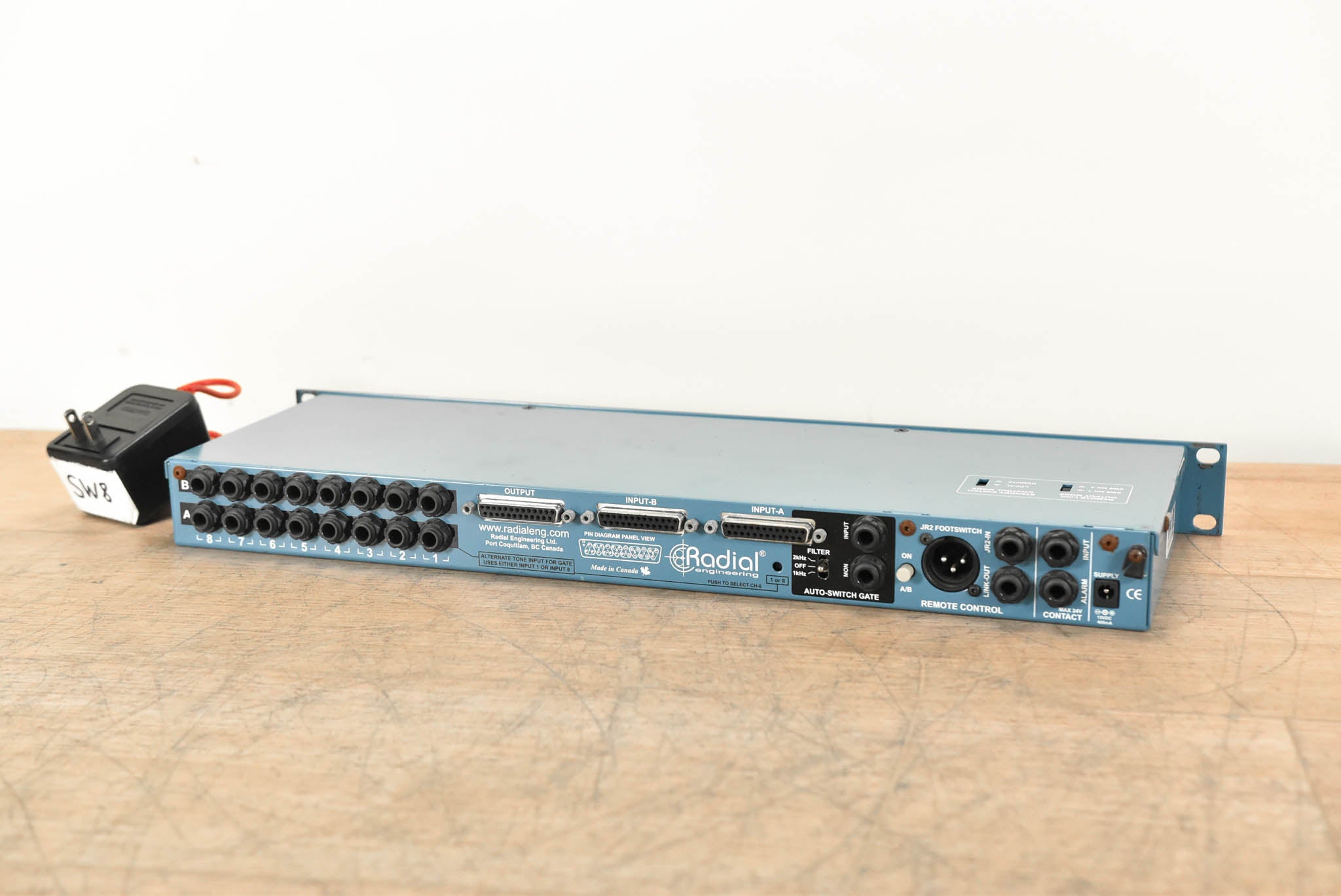 Radial SW8 MK2 8-Channel Line Level Auto-Switcher