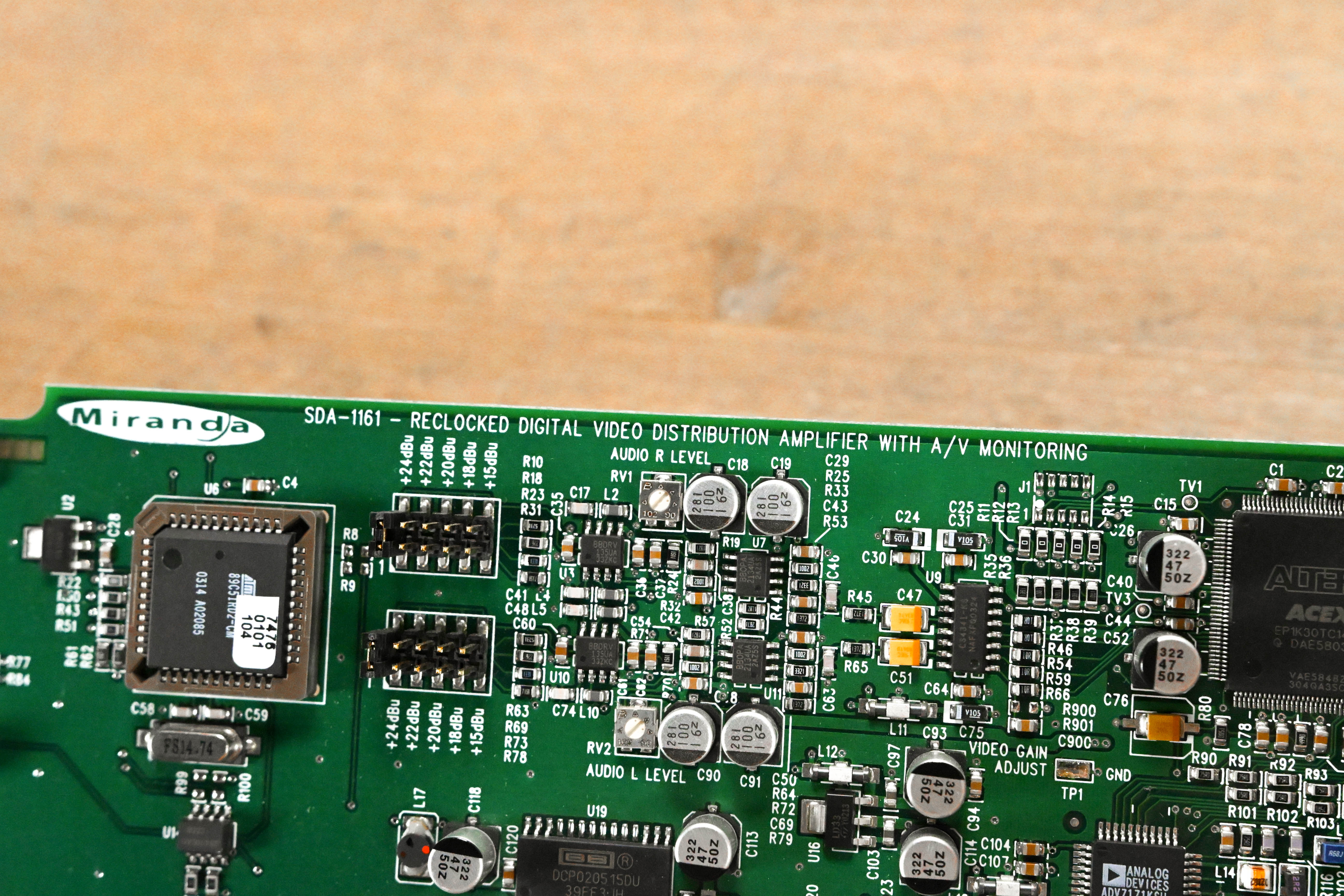 Miranda SDA-1161 Reclocked SDI Distribution Amplifier Module