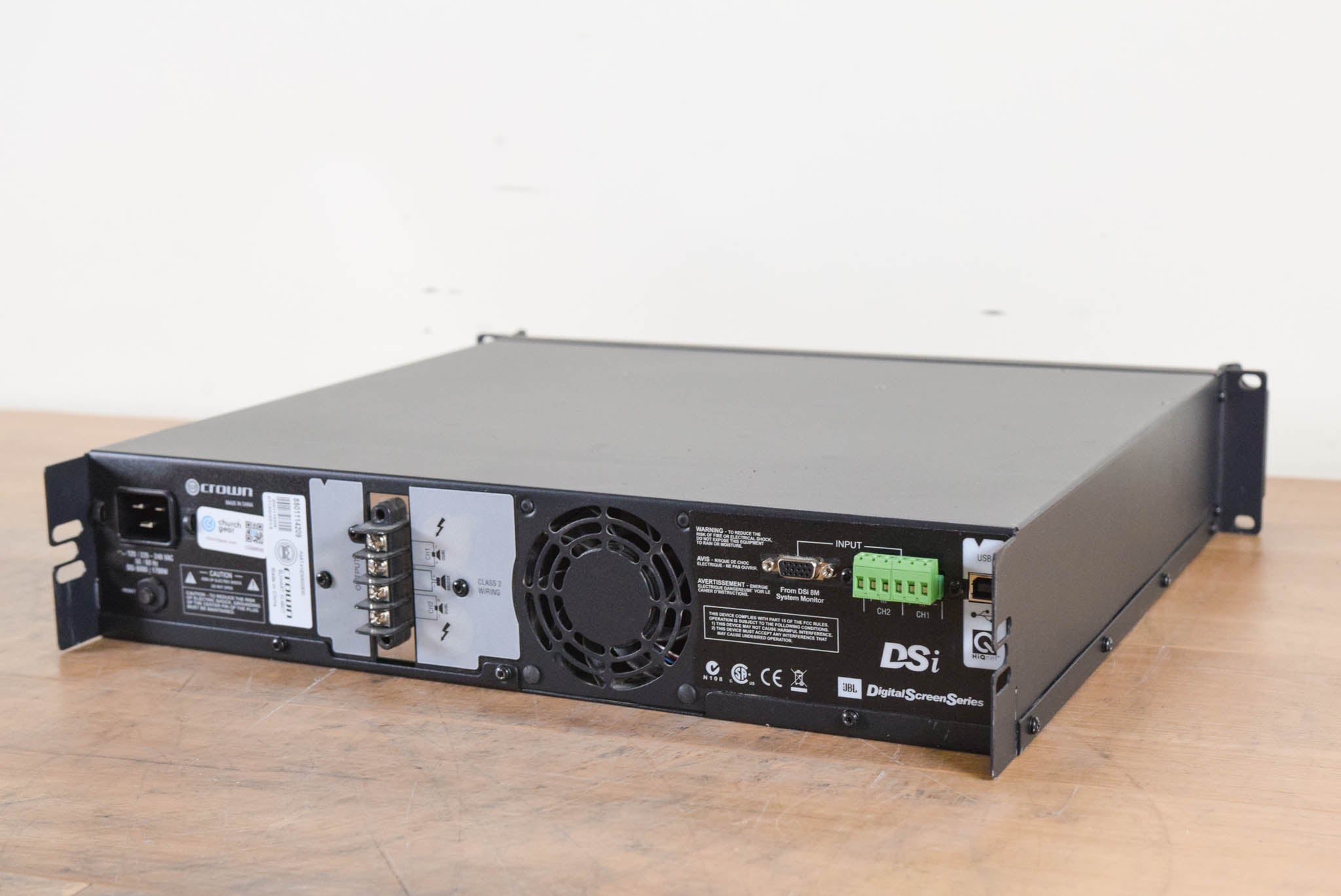 Crown DSi 6000 Two-Channel Power Ampifier