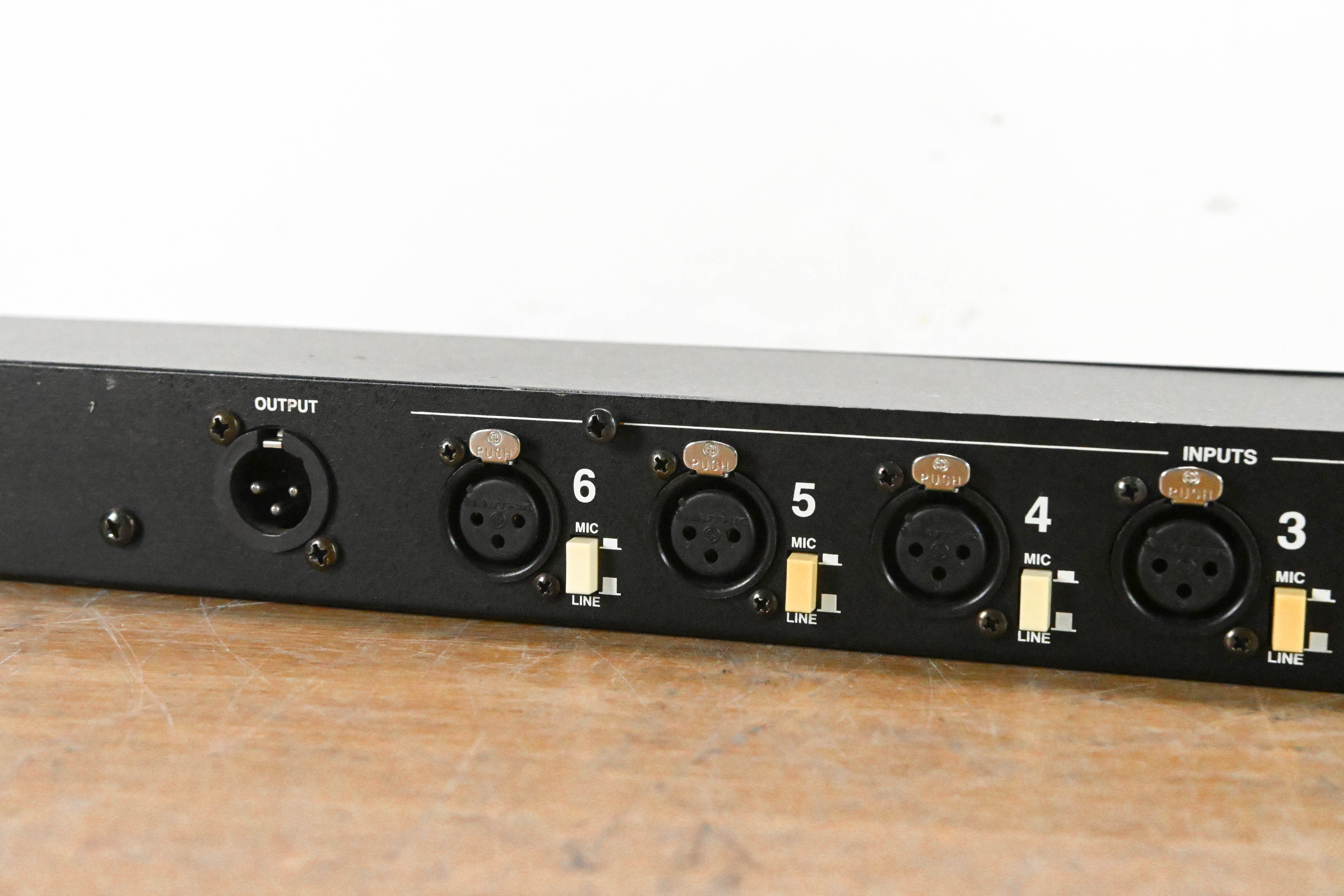 Whirlwind MIX-61 6-Channel Audio Mixer