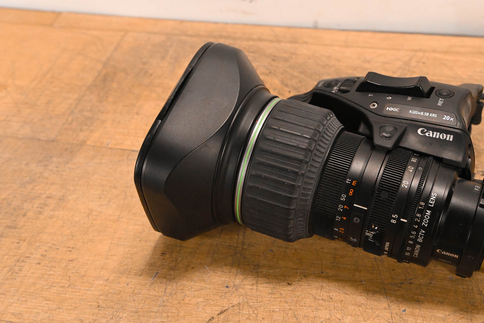 Canon KJ20x8.5B KRS HDgc 20x 2/3" ENG High Definition Telephoto Lens