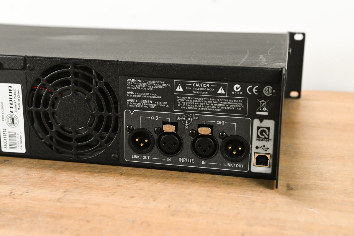 Crown XTi 4000 Stereo Power Amplifier with DSP