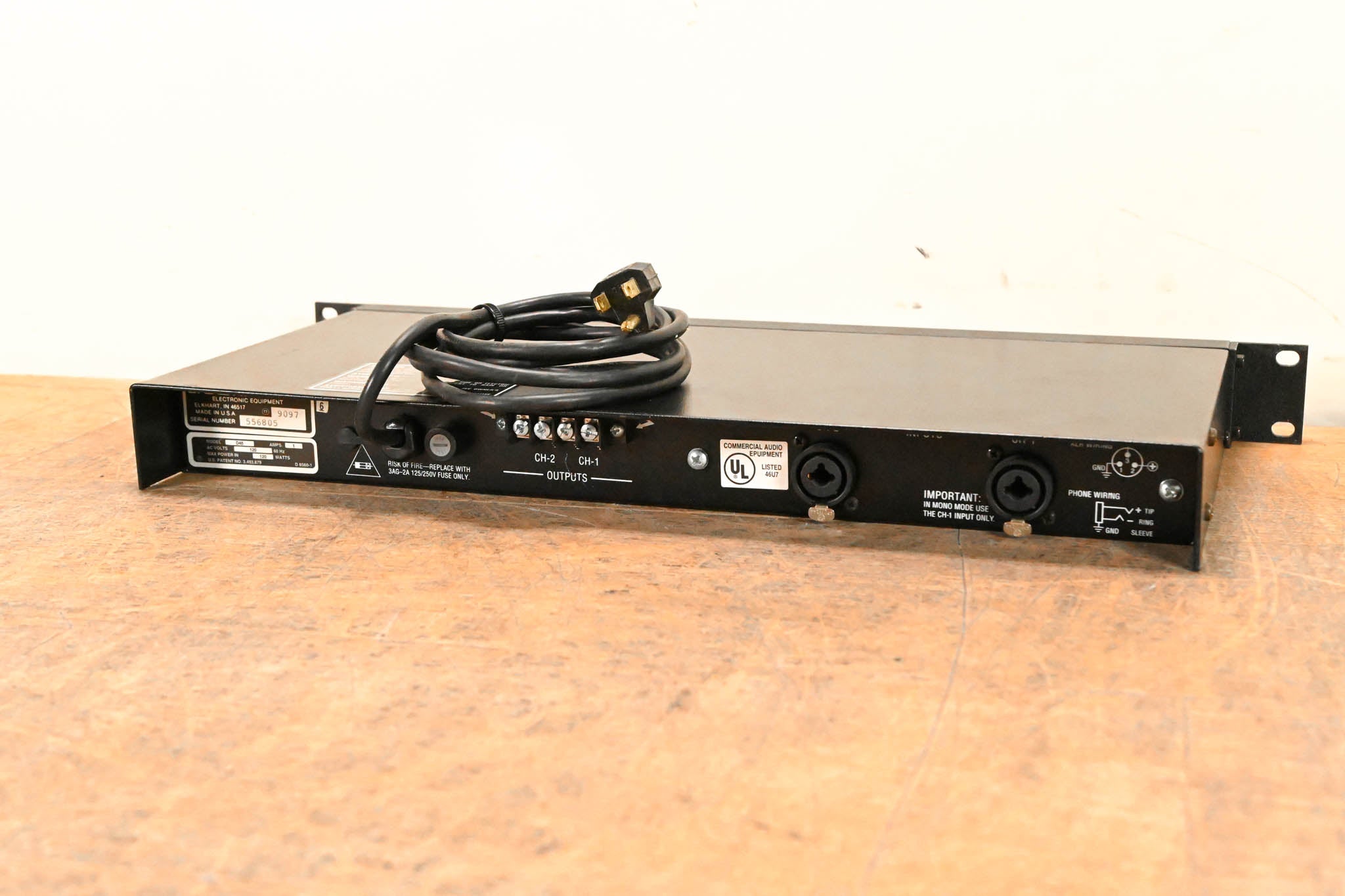 Crown D-45 Two-Channel, 35W Power Amplifier