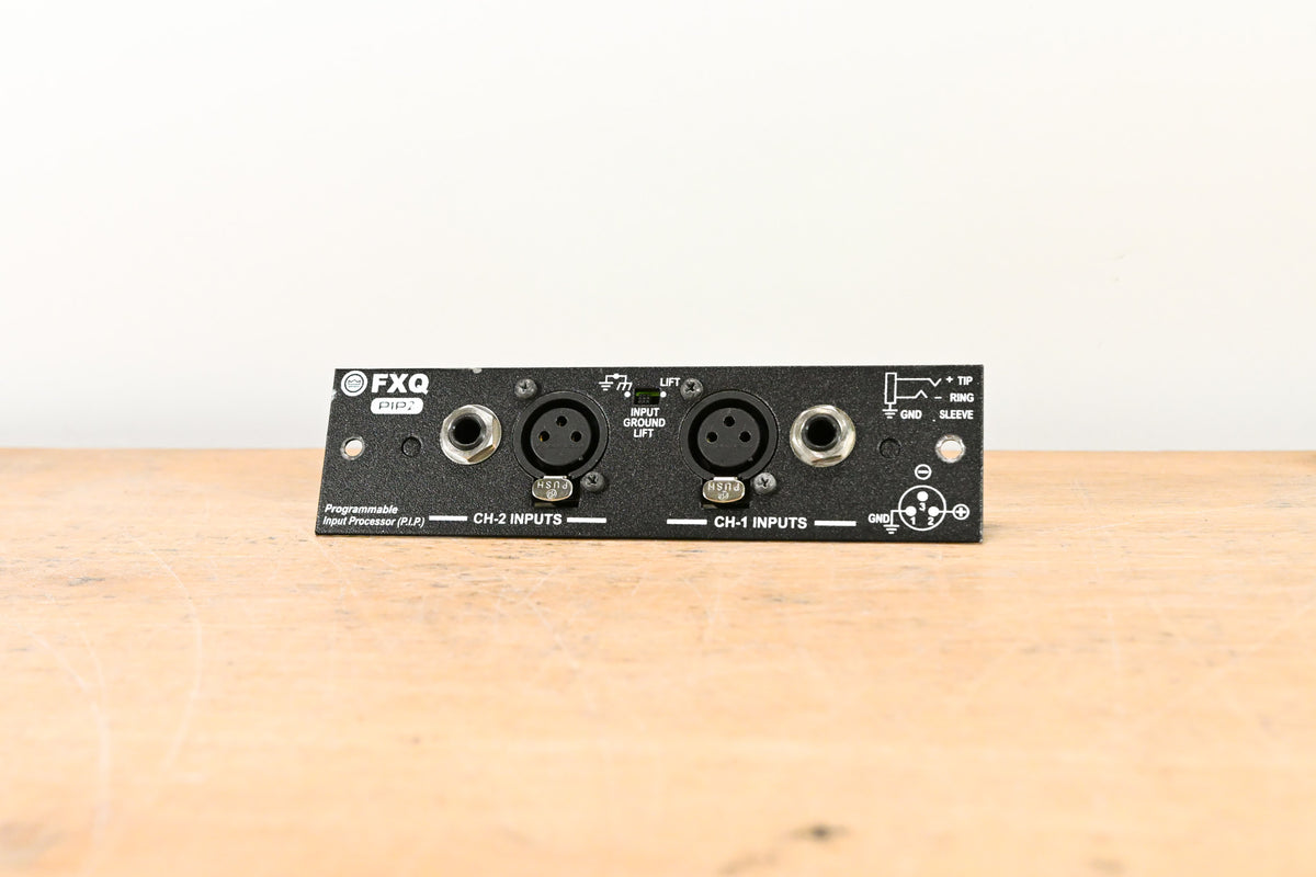 Crown FXQ PIP2 XLR/TRS Input Card for Amplifier